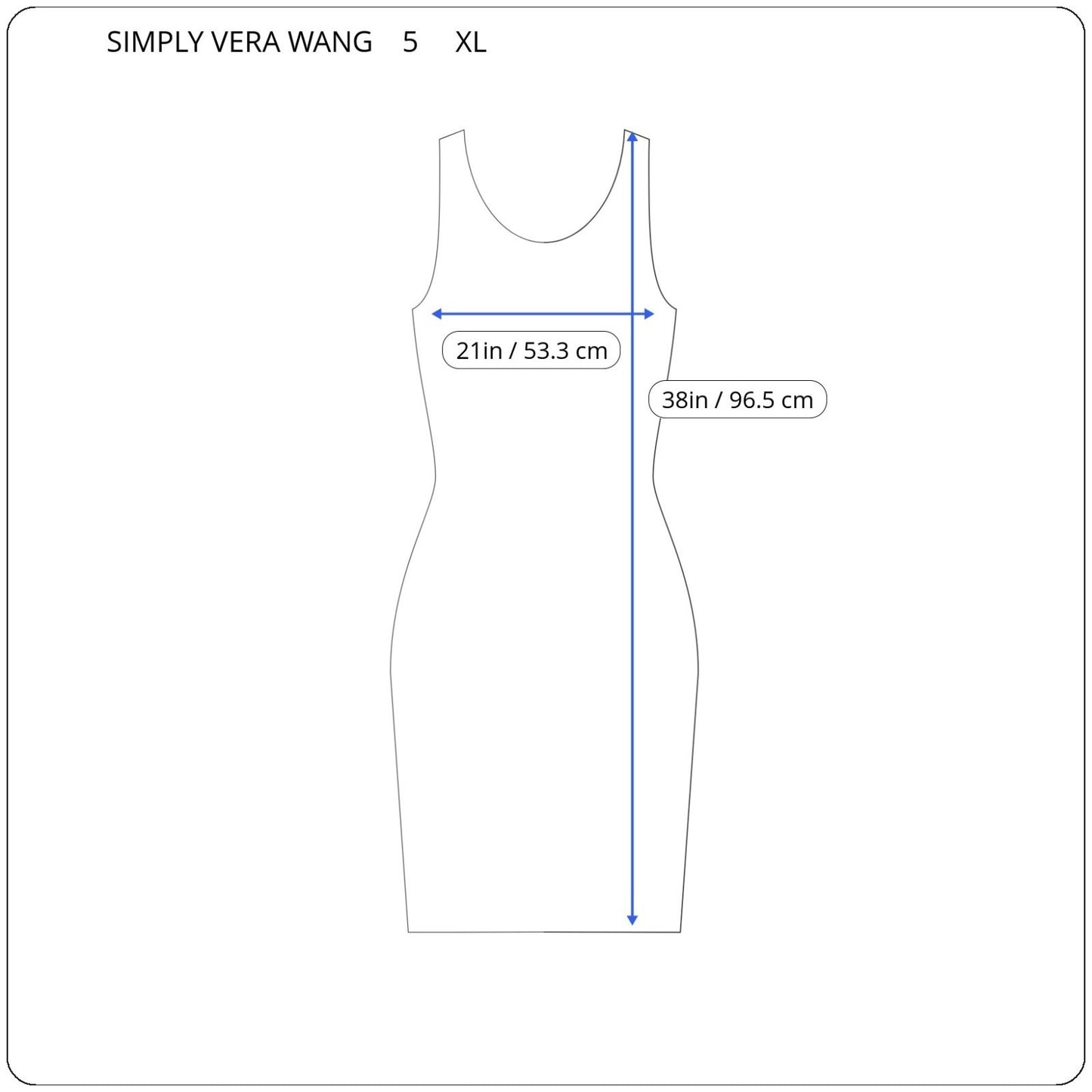 Simply Vera Wang Womens Dress XL Tank Hi Low Chiffon Hem Burgundy Watercolor