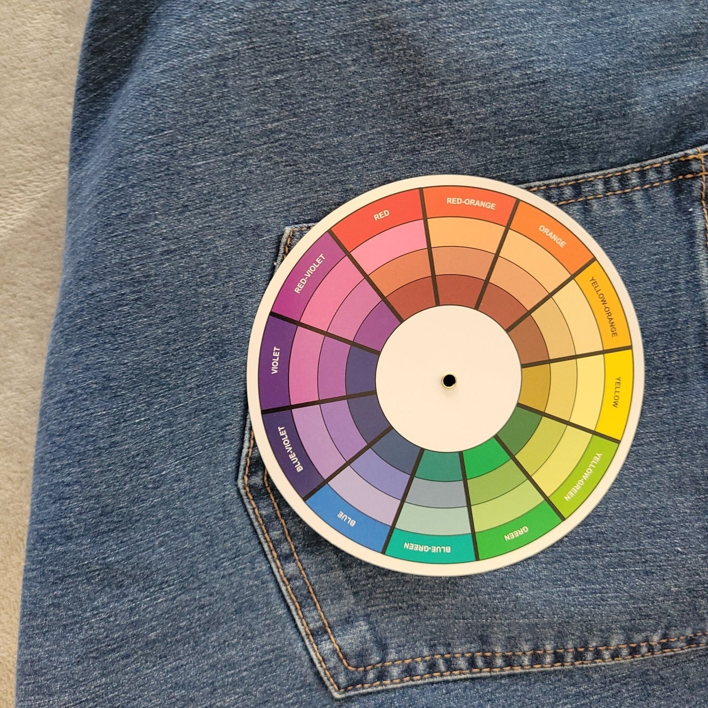 Woman Within Womens Jeans 22WP Petite Plus Capri Medium Blue Denim Zip Fly Comfy