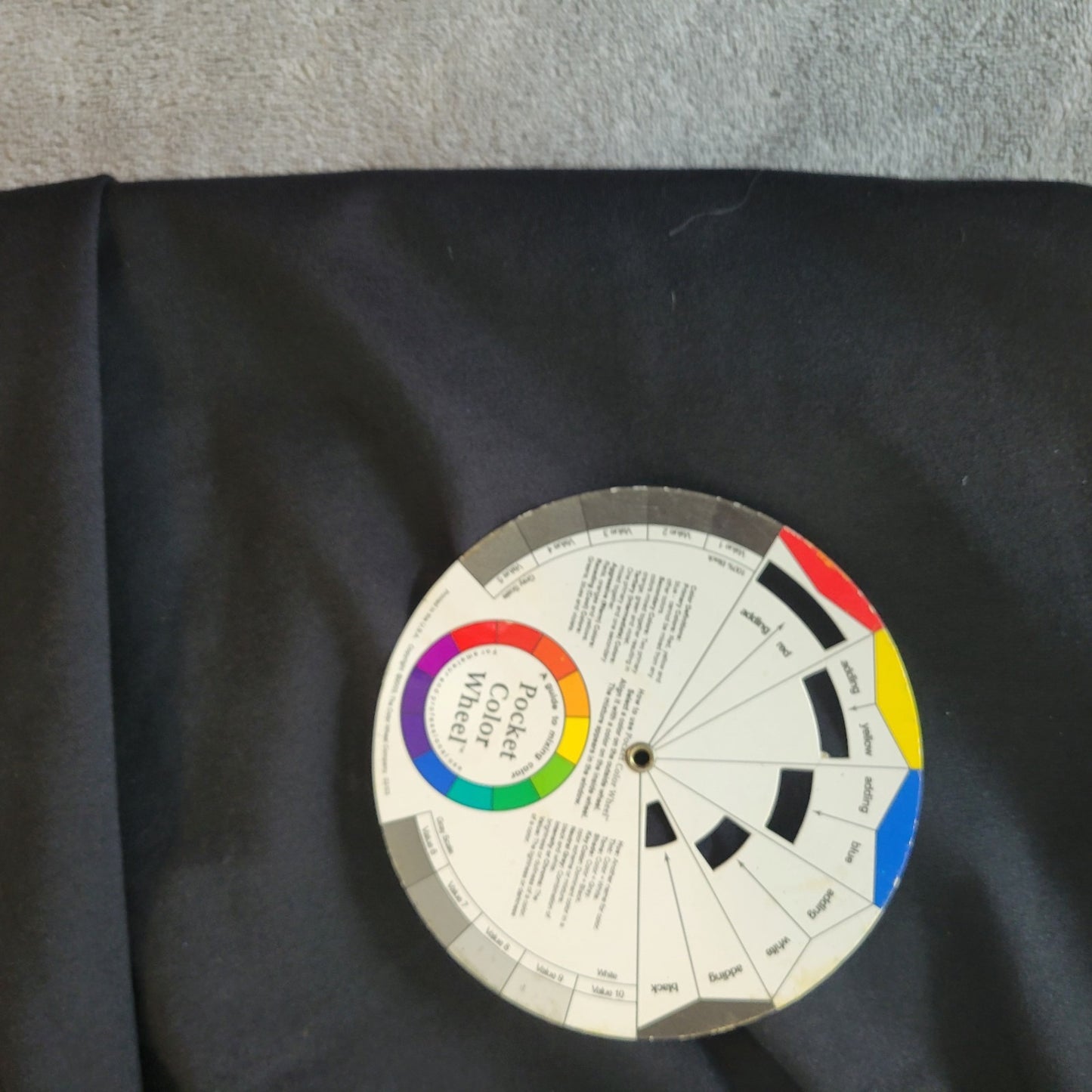 Woman Within Womens Pants 26W Plus Capri Pull On Pleated Black Poly Blend Pocket