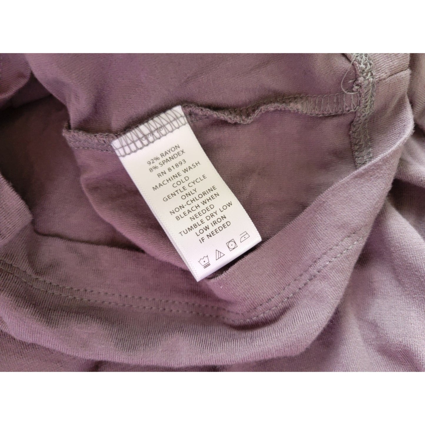 Isaac Mizrahi Live QVC Womens Top Extra Large Tee Gray Rayon Spandex Pullover