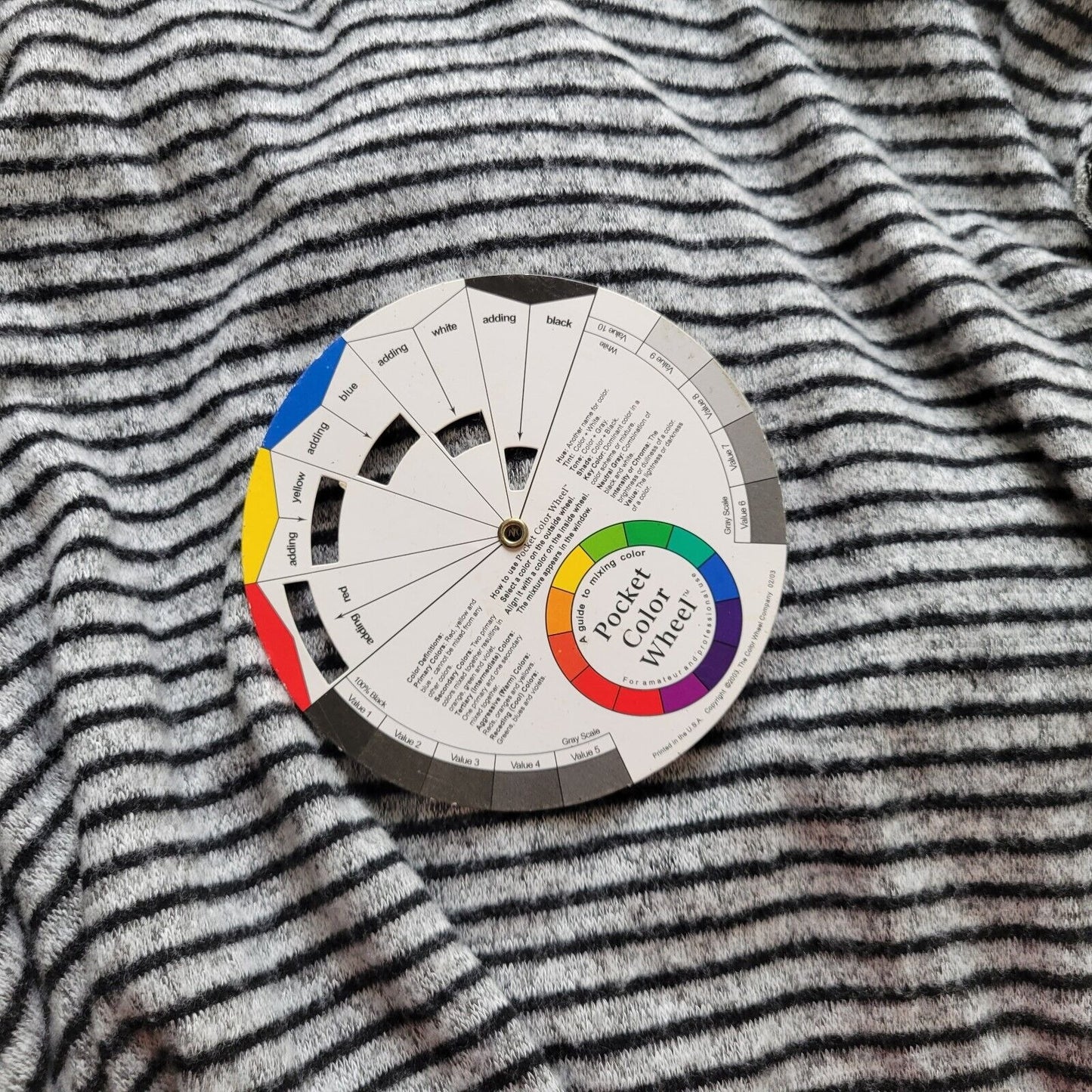 Lee Womens Top 3X Plus Tunic Long Sleeve Gray Stripe Lightweight Casual Knit