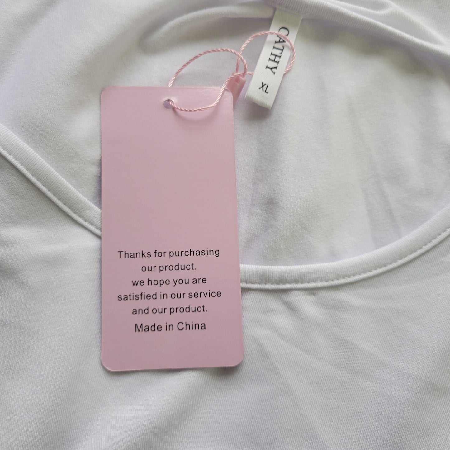 Cathy Womens Top Extra Large XL Tunic Baby Doll Long Sleeve White Pleated Rayon