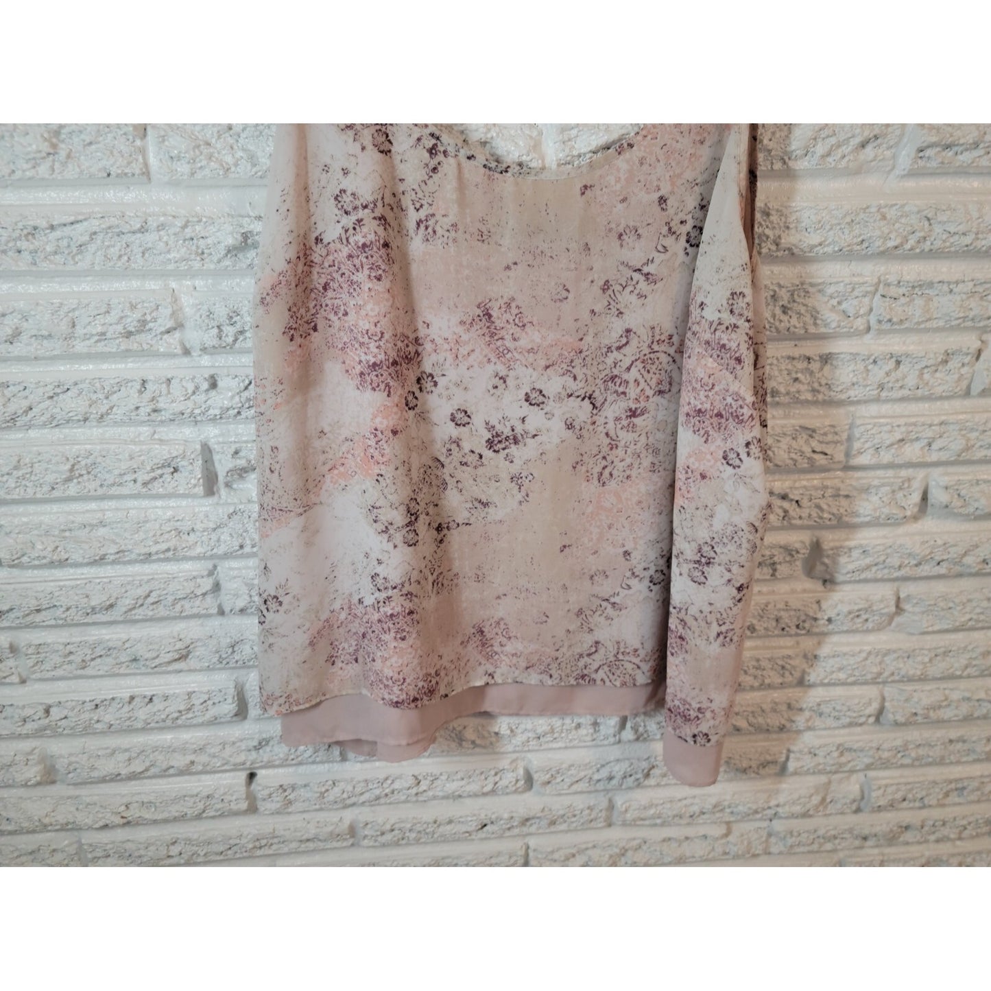 Maurices Women Top 3 3X Plus Camisole Tank Polyester Adjustable Spaghetti Floral