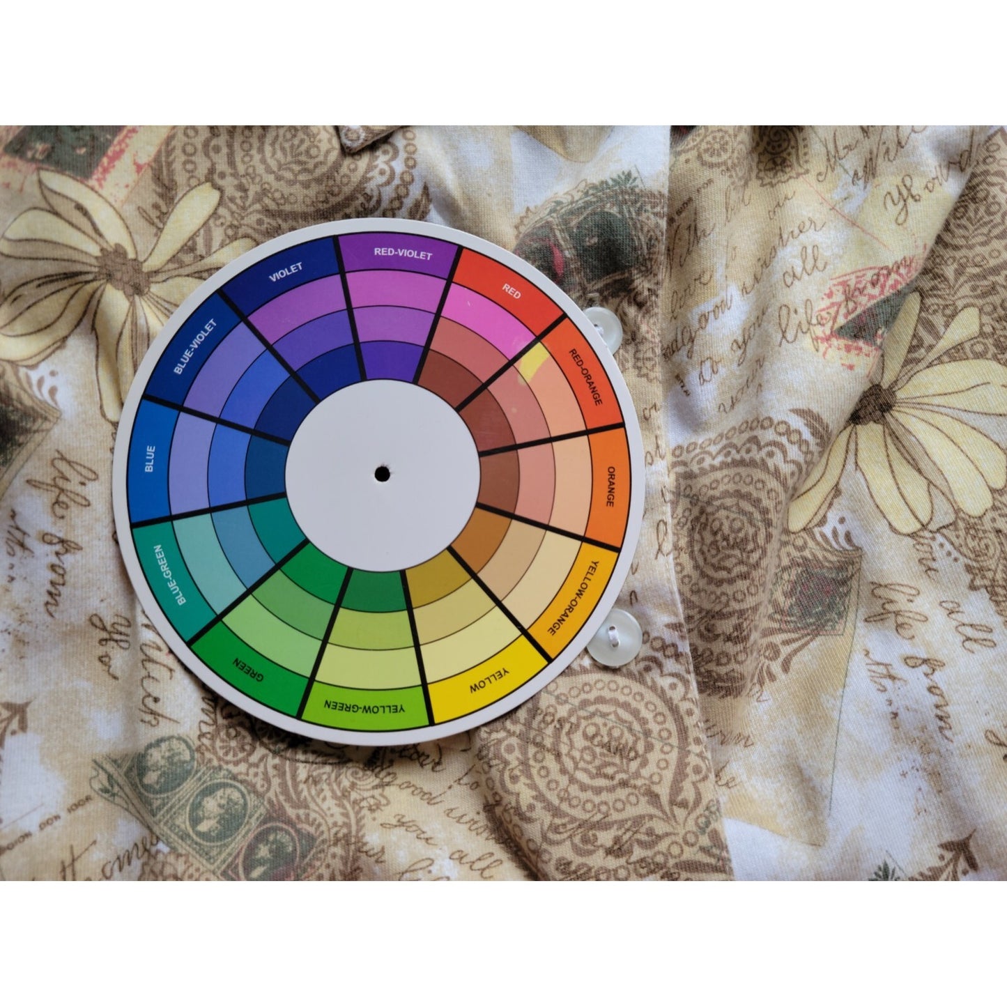 Shenanigans Womens Shirt XL Collared Lightweight Buttons Scripted Brown Floral