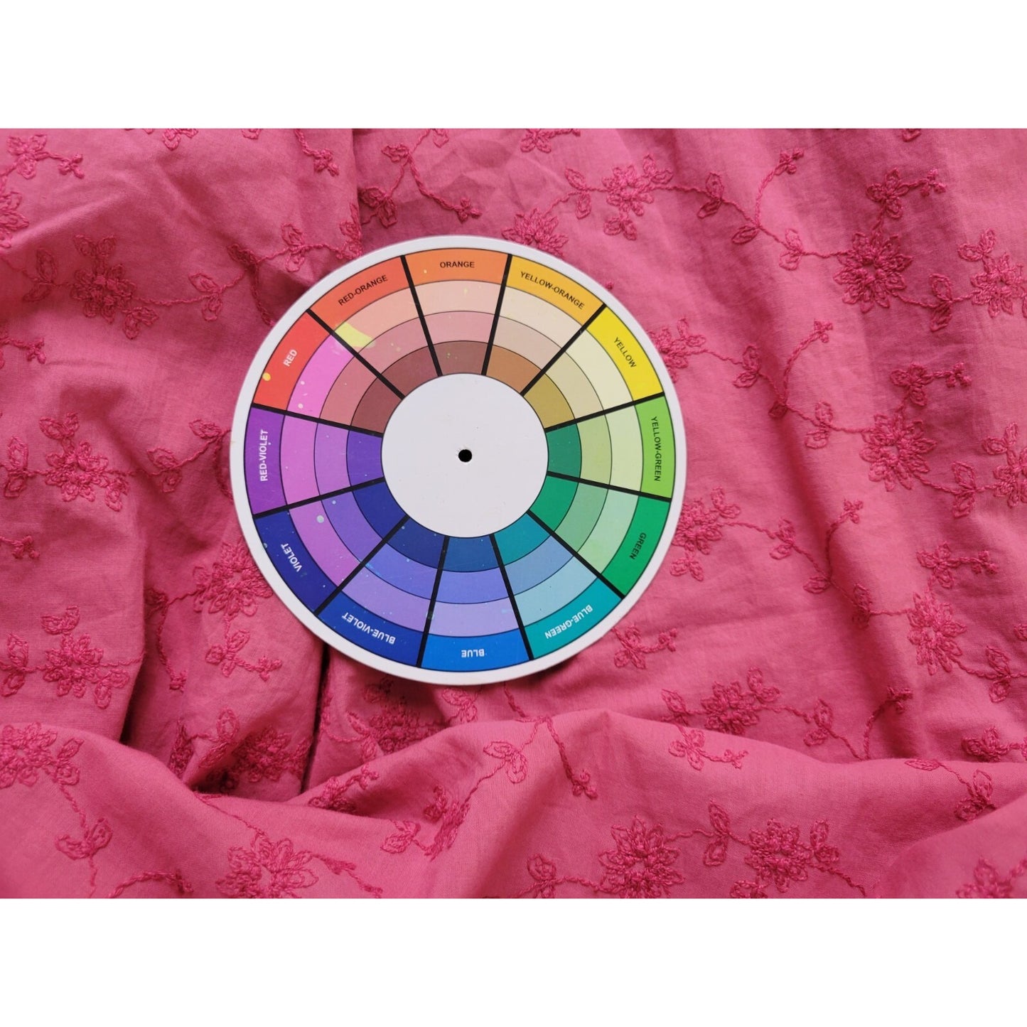 Marisol Women Top 3X Plus Long Sleeve Pink Embroidered Collar Button Up Career