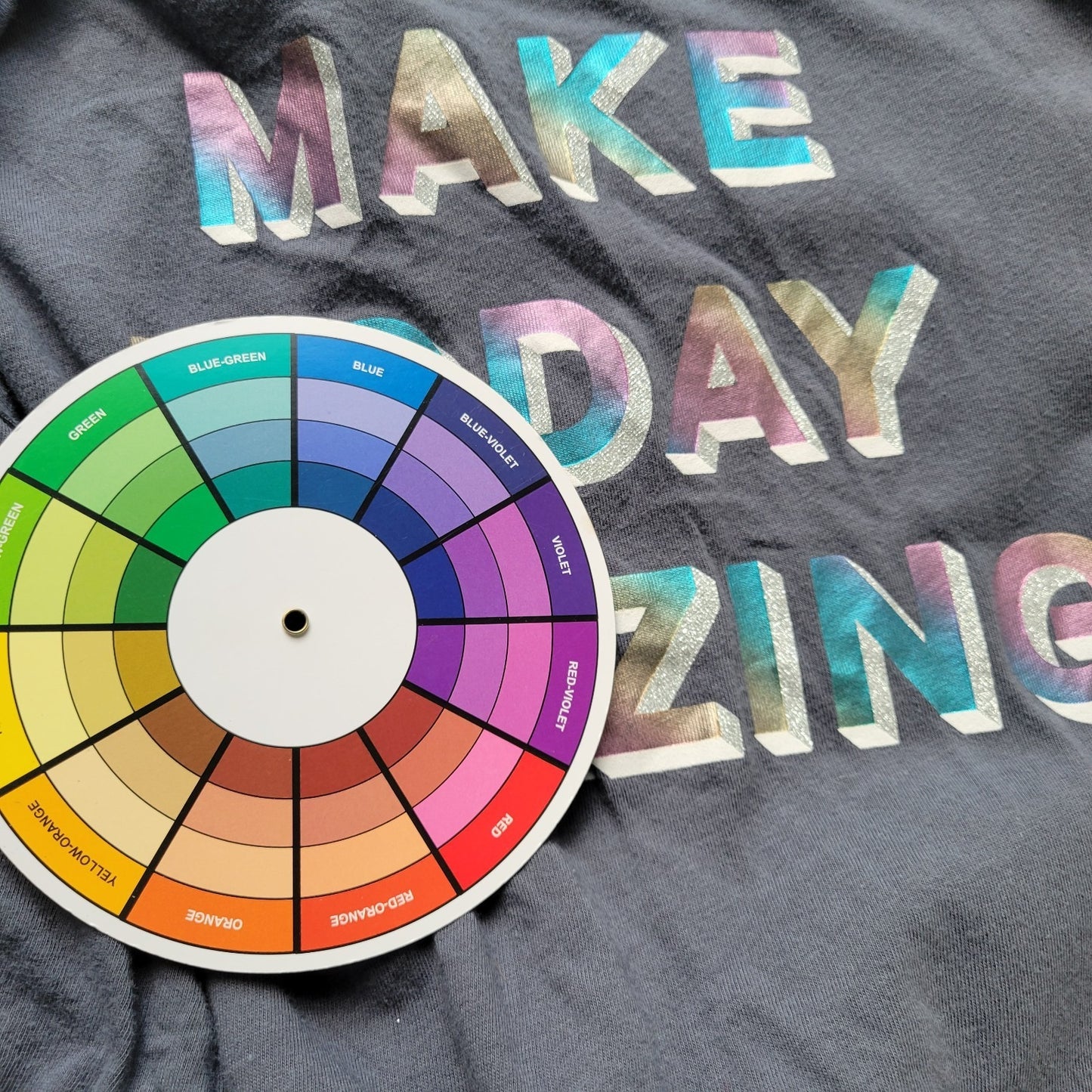 Secret Treasures Womens Pajama Top 2X 3X Plus Gray Make Today Amazing Loungewear