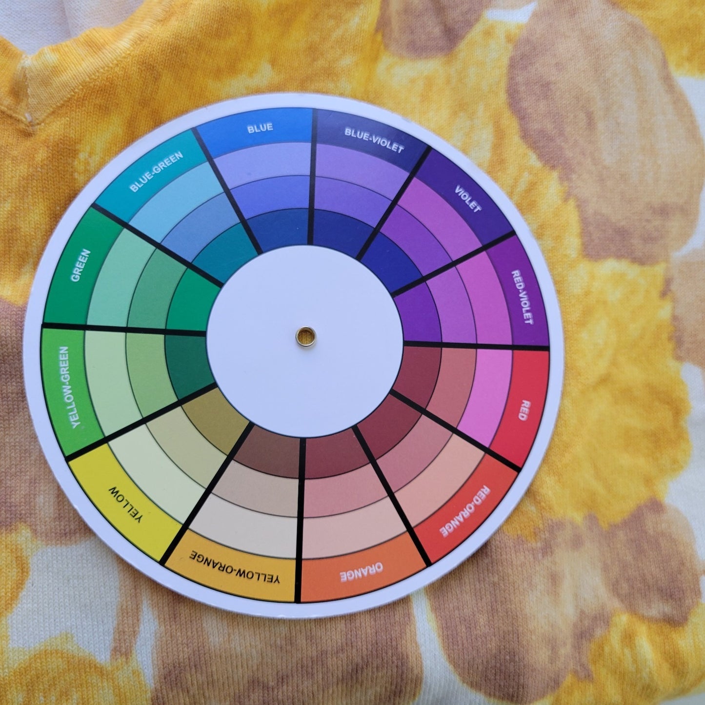 Liz Claiborne Womens Top Extra Large Long Sleeve Yellow Floral Knit Cotton Blend