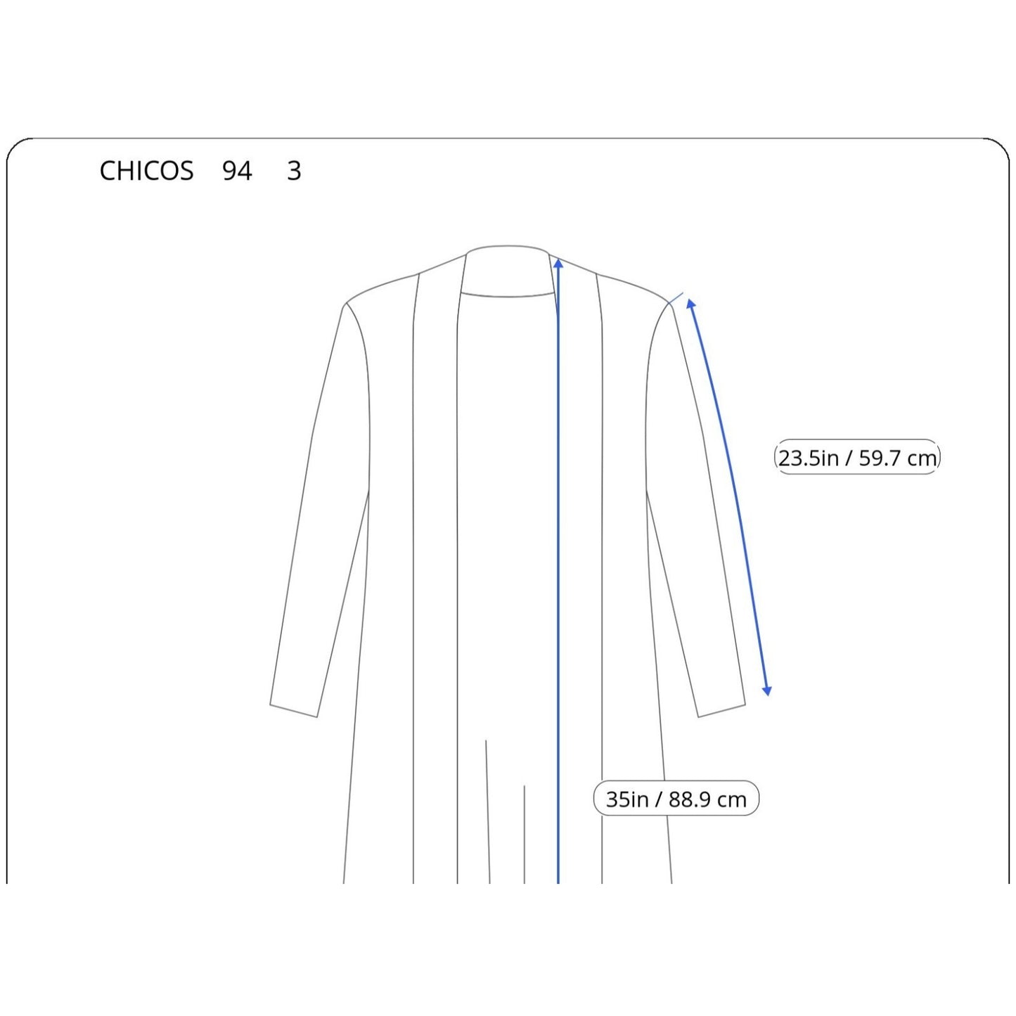 Chicos Womens Sweater 3 Standard XL Cardigan Open Burgundy Rayon Office Casual