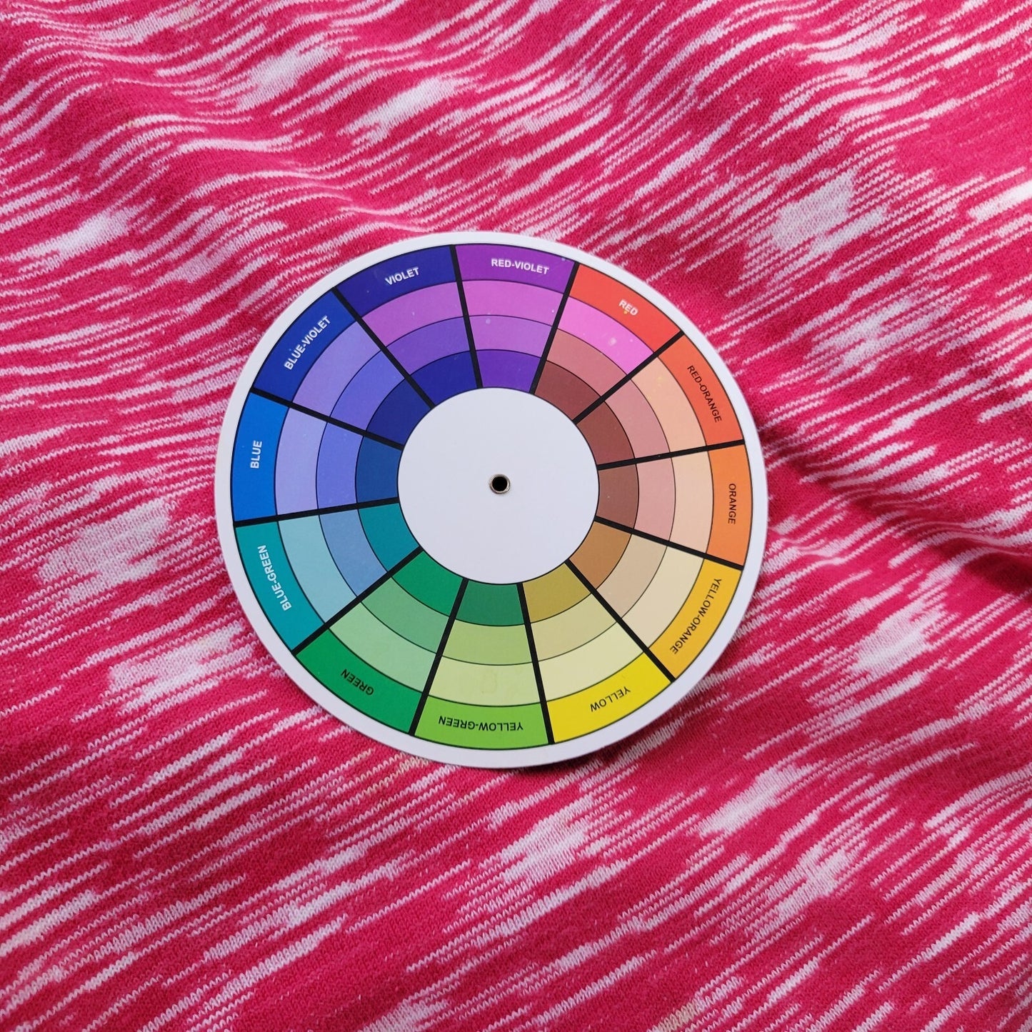 Sag Harbor Women Top XL 3/4 Sleeve Pink Heather Knit Cotton Studded Comfy Casual