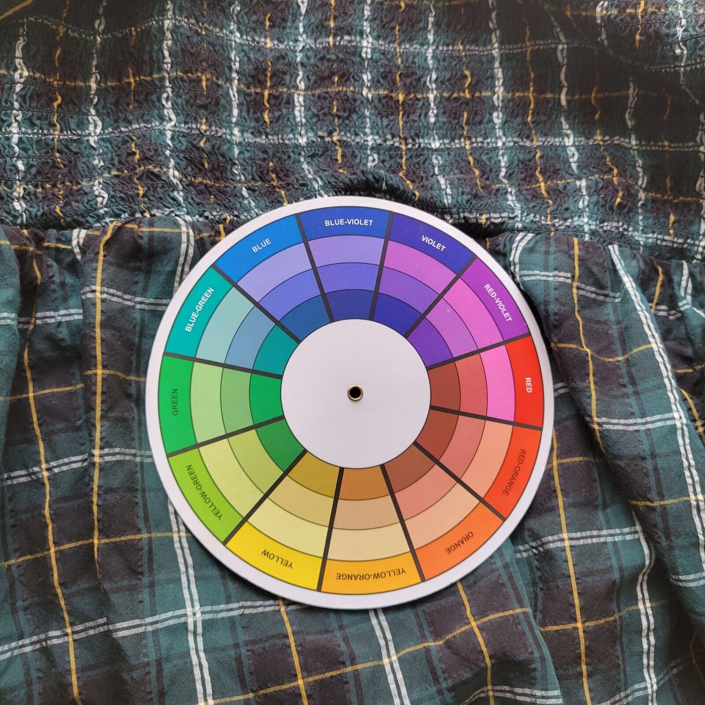 Old Navy Womens Top XXL Baby Top Long Sleeve Green Plaid Open Back Lightweight