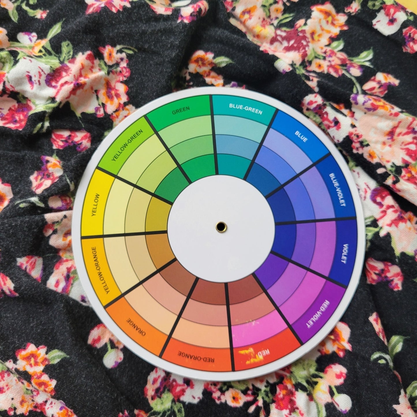 Sheila Rose Womens Top 2X Plus Sleeveless Black Pink Floral Lace Yoke Casual