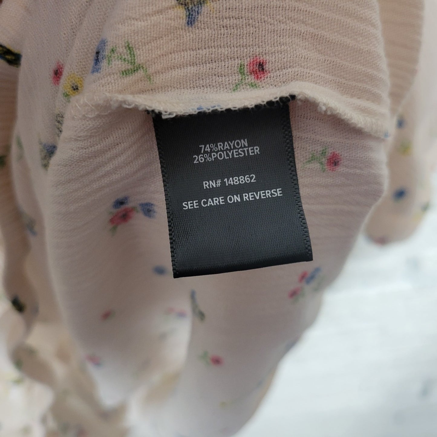 Torrid Womens Top 2 2X Plus Short Sleeve White Pink Floral Elastic Waist Casual