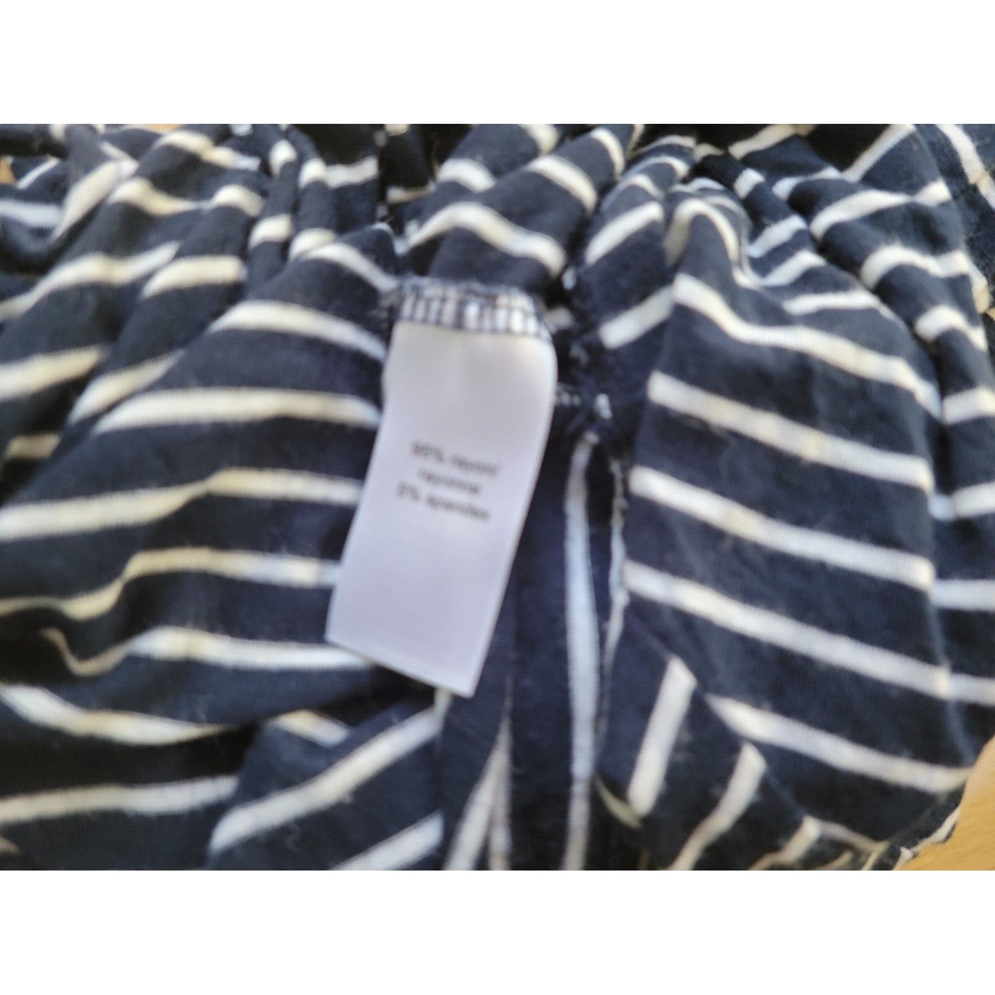 Maurices Women Top Extra Large XL Criss Cross Knit Lace Up Stripe Casual Stretch