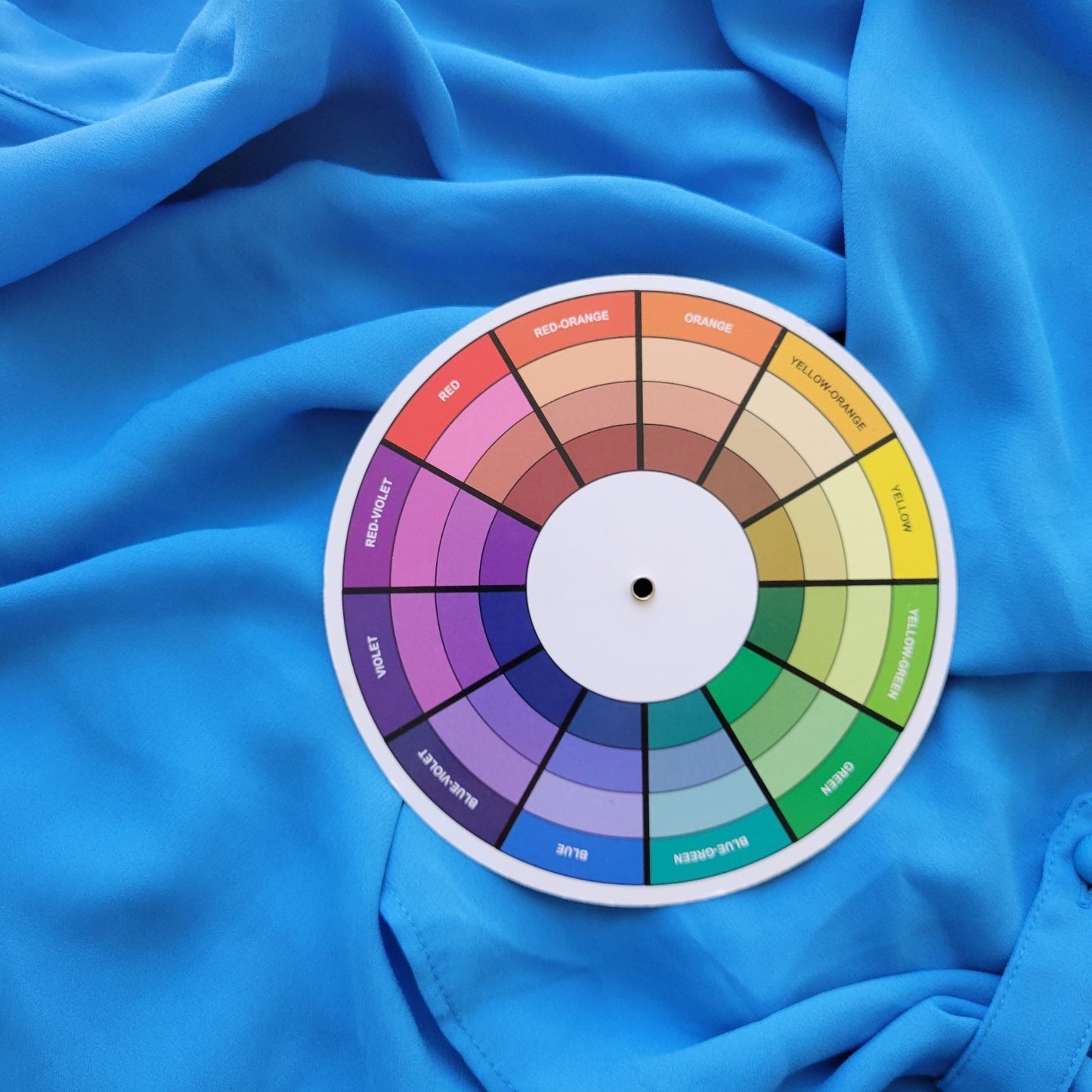 Worthington Womens Top 3X Plus Roll Tab 3/4 Sleeve Blue Lightweight Polyester