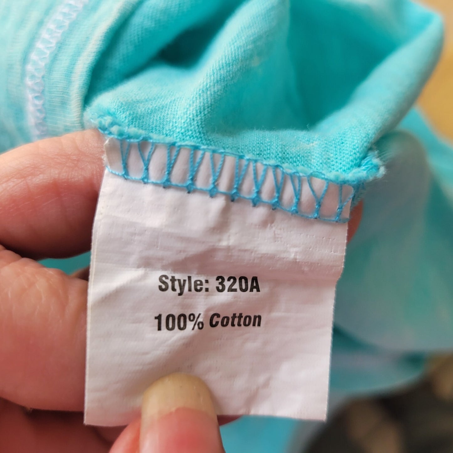 EMI Nashville Tennessee Womens Top XL Tee Hoodie Lightweight Blue Cotton Casual