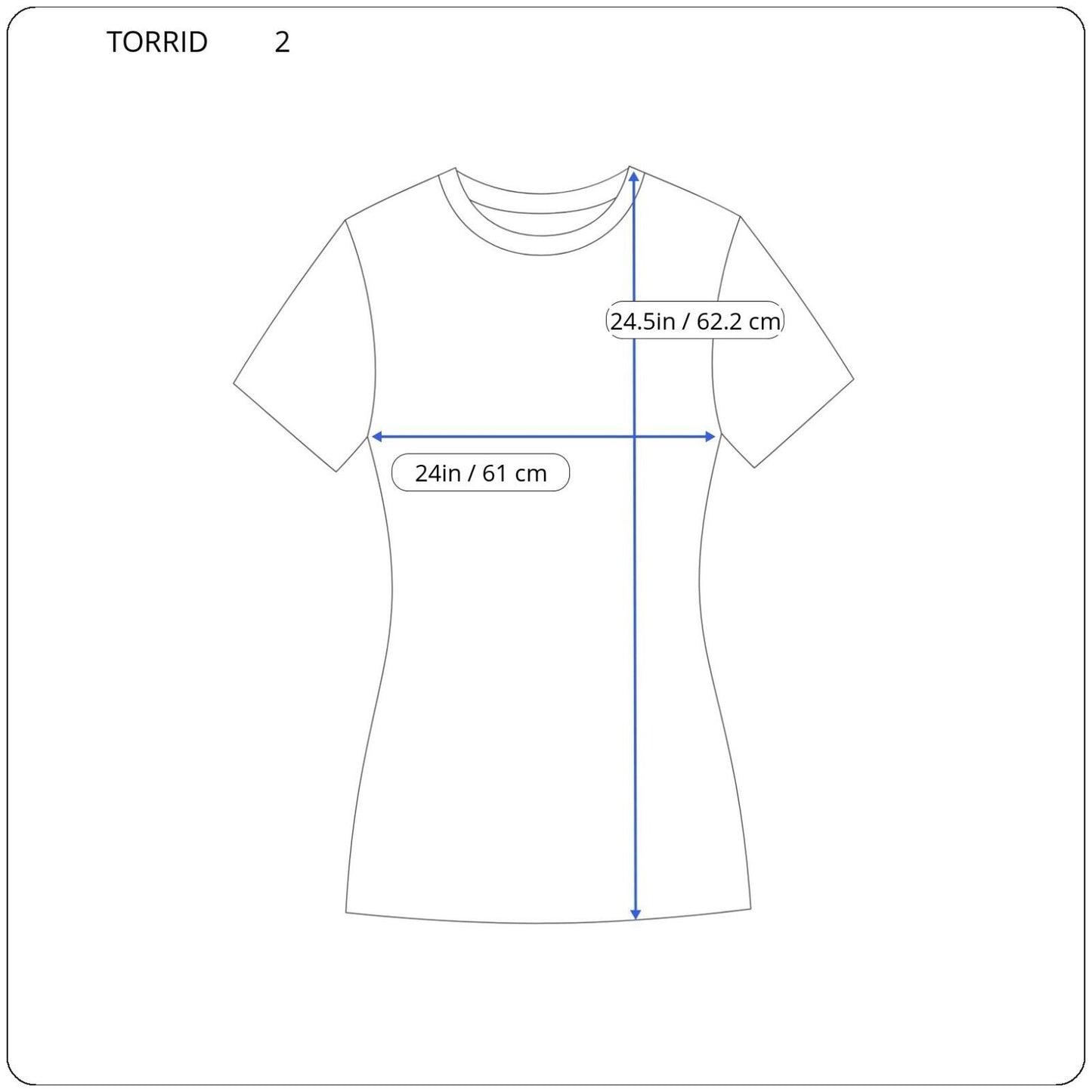 Torrid Womens Shirt 2 2X Tee Cap Sleeve Classic Fit Floral Semi Sheer Asymmetric