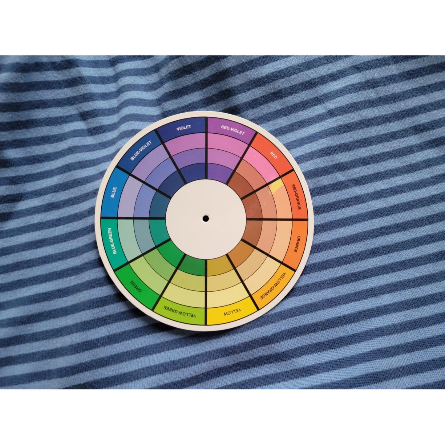 Chaps Womens Top Extra Large XL Tee 3/4 Sleeve Blue Stripe Casual Deco Buttons