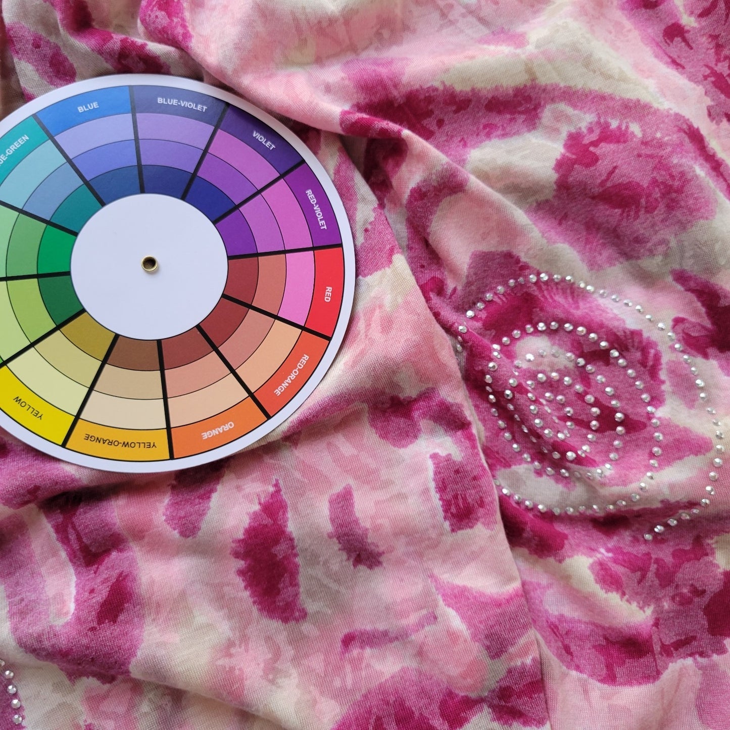 INC International Concepts Womens Top XL Tank Pink Purple Lace Racerback Studded