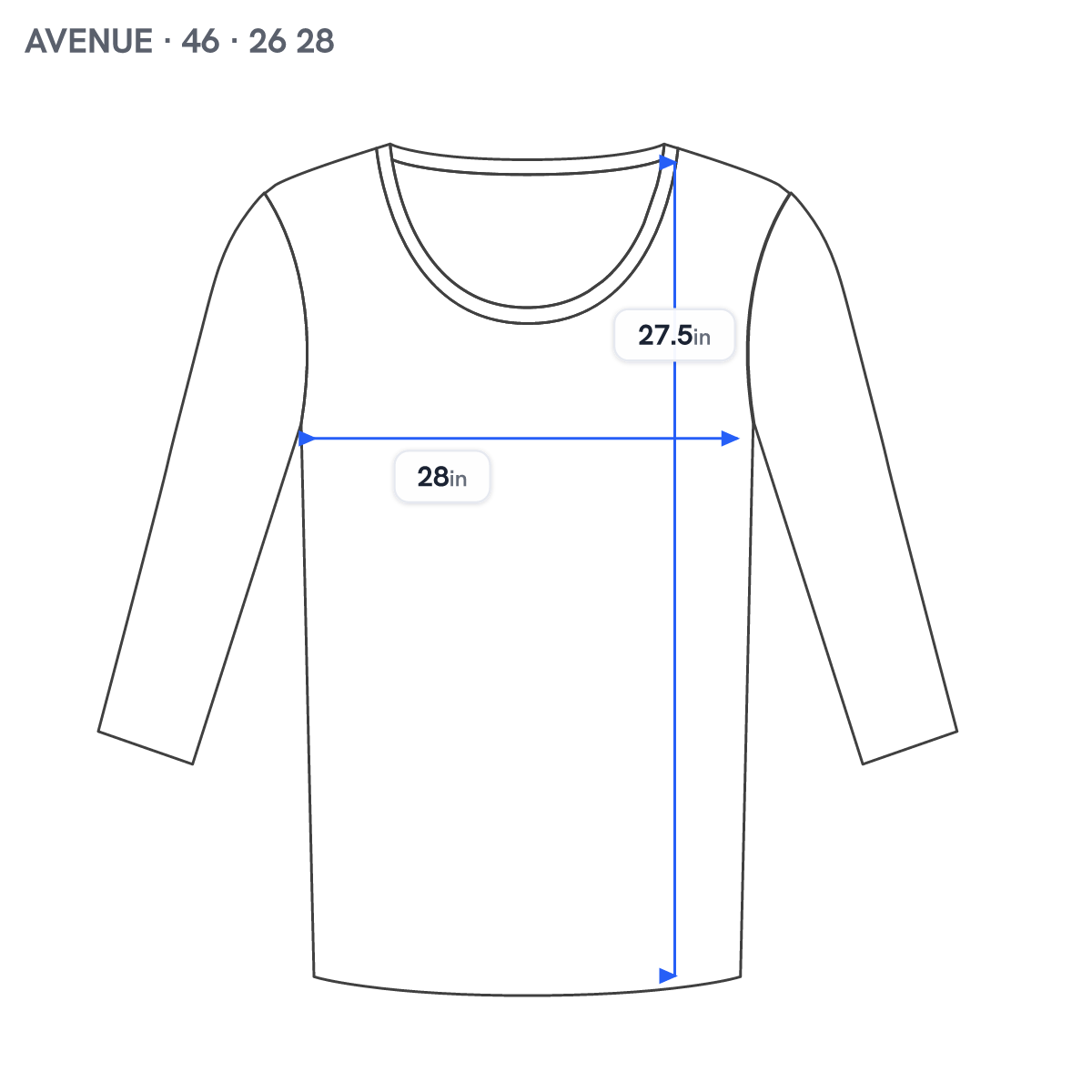 Avenue 26/28 Plus Top Black Pink Geometric V-Neck Roll Tab 3/4 Sleeve GEO57XE