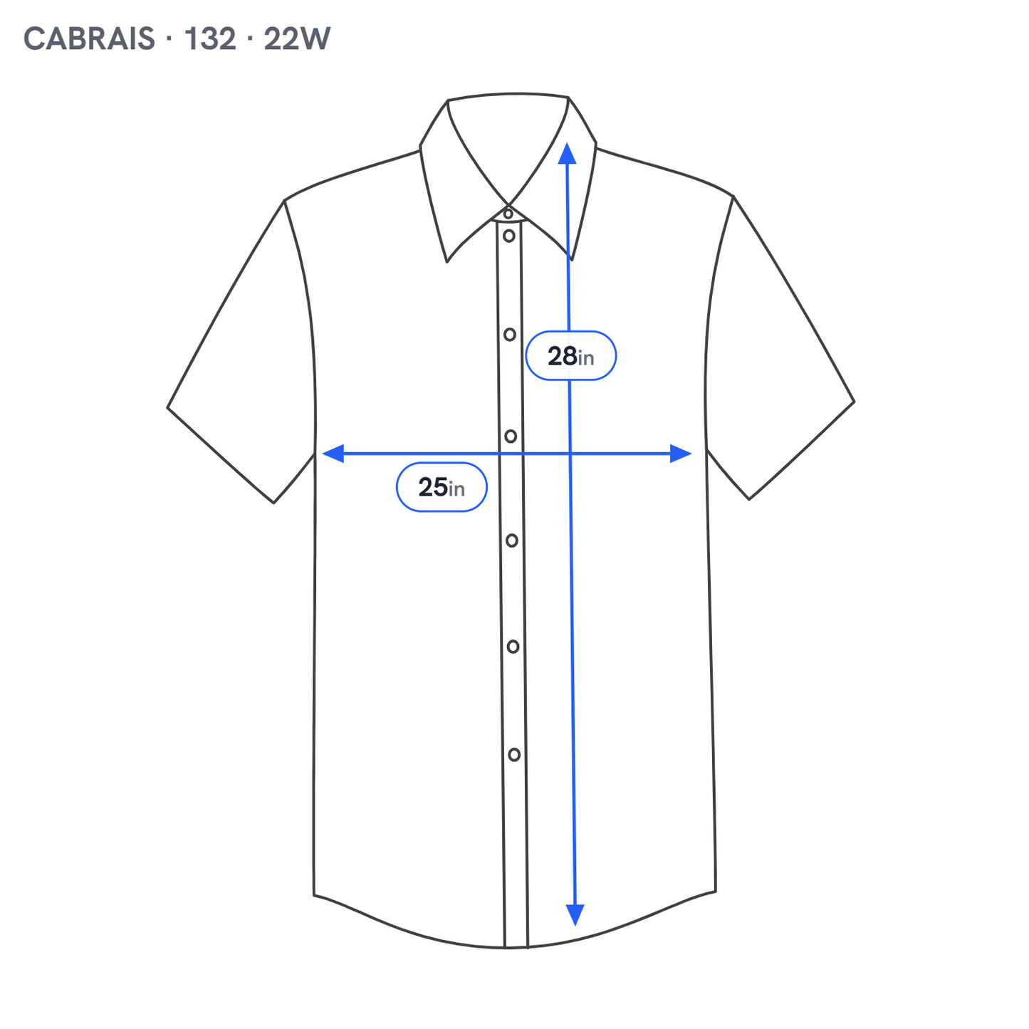 Cabrais 22W Top Blue Black Floral Button Up Shirt Plus Short Sleeve FLO6E