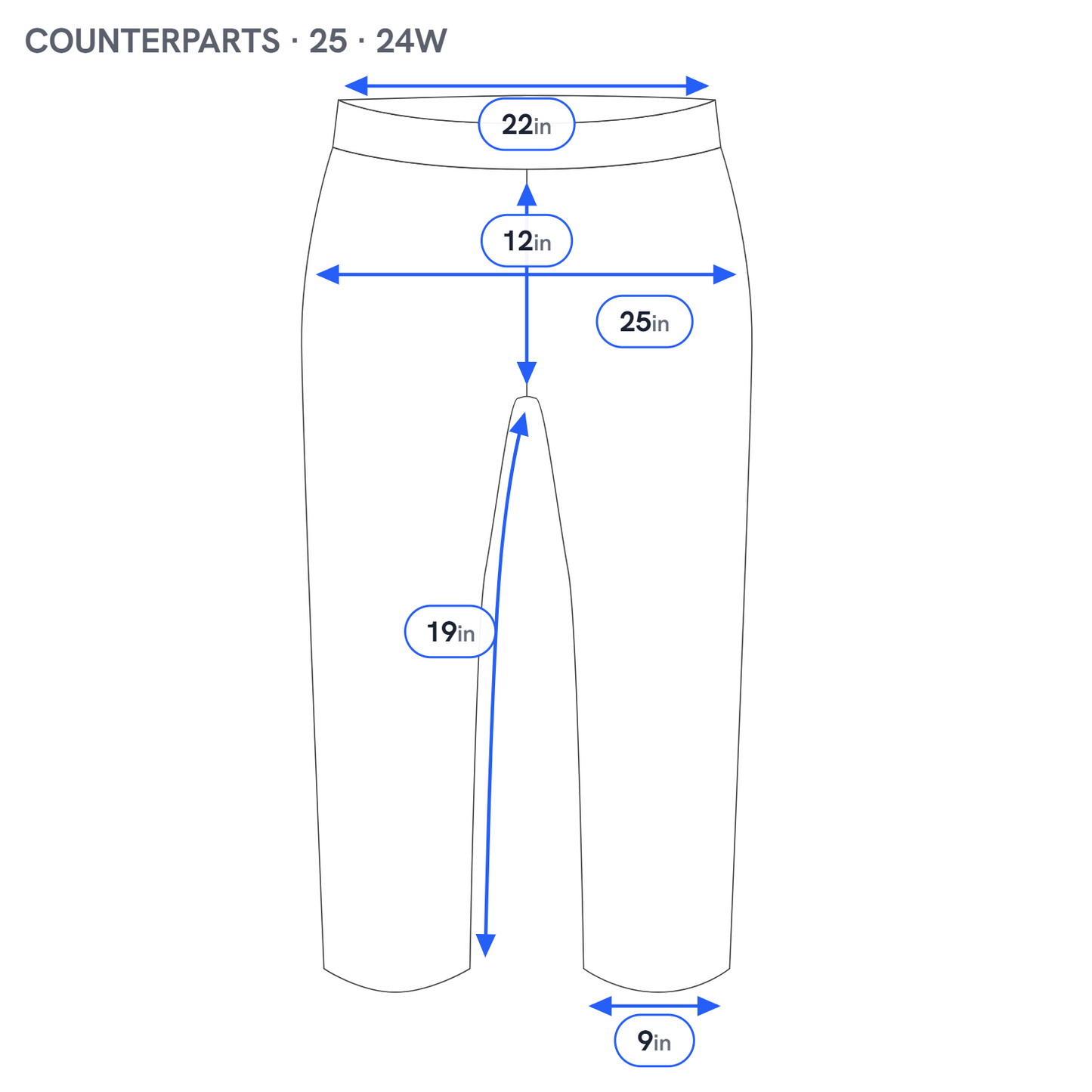 Counterparts White Capri Pants 24W Grommet Hem Elastic Waist Travel WHI8E