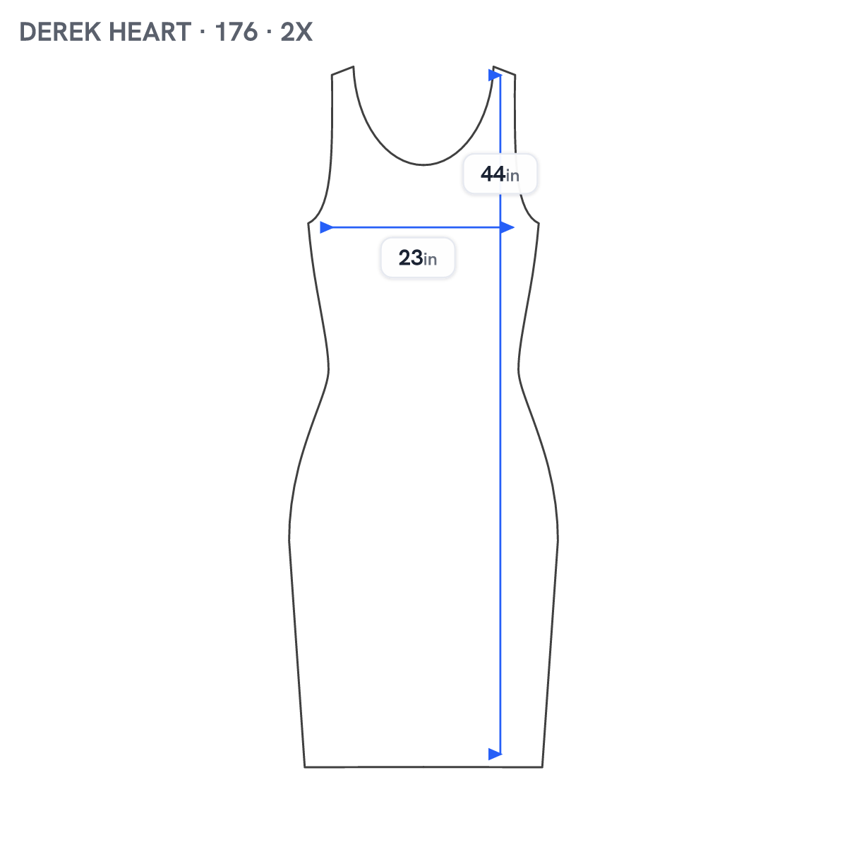 Derek Heart Womens 2X Tank Dress Blue Red Floral Knee Length Stretch FLO85XE