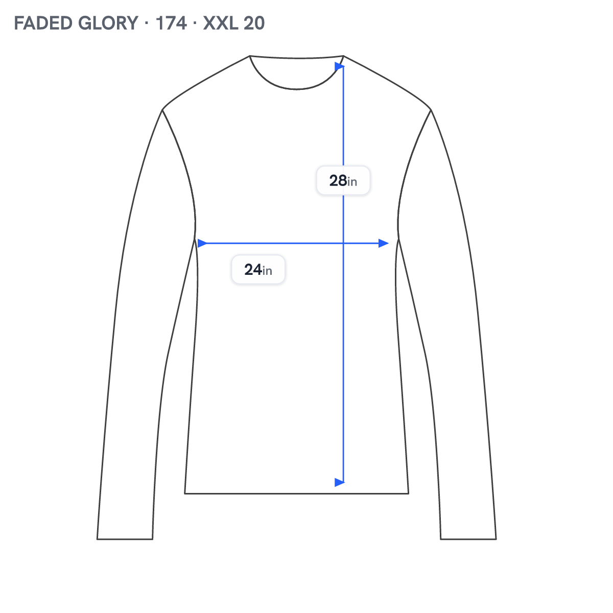 Faded Glory XXL Geometric Watercolor Keyhole Top Rayon Multicolor WAT64XE