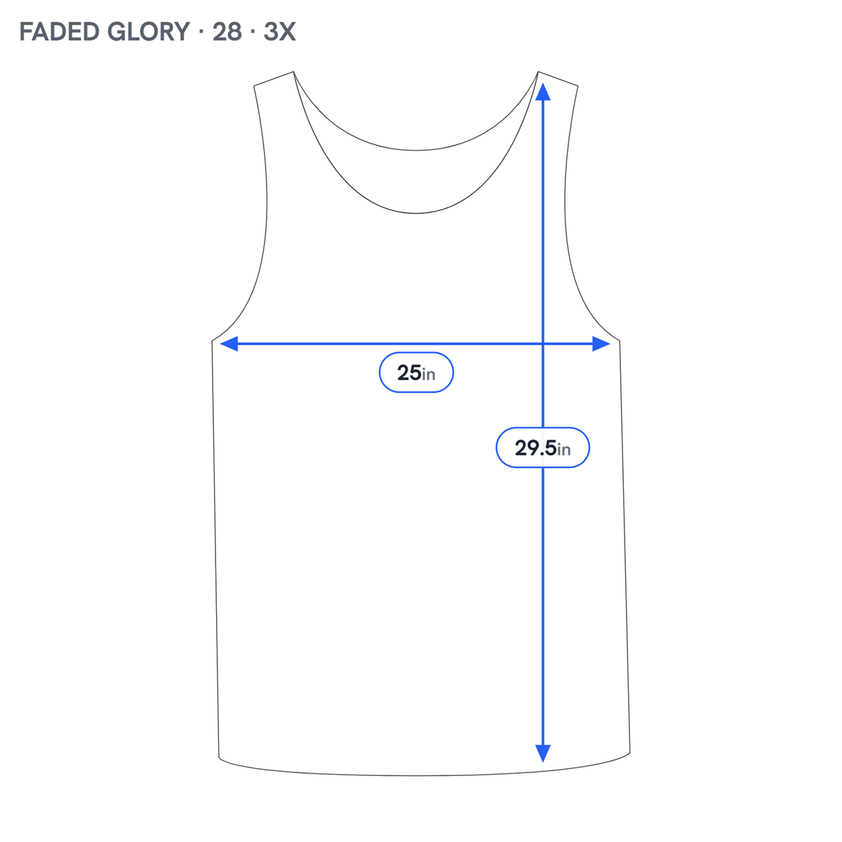 Faded Glory Women Tank Top 3X Plus Blue Pink Floral Casual Lightweight FLO179E