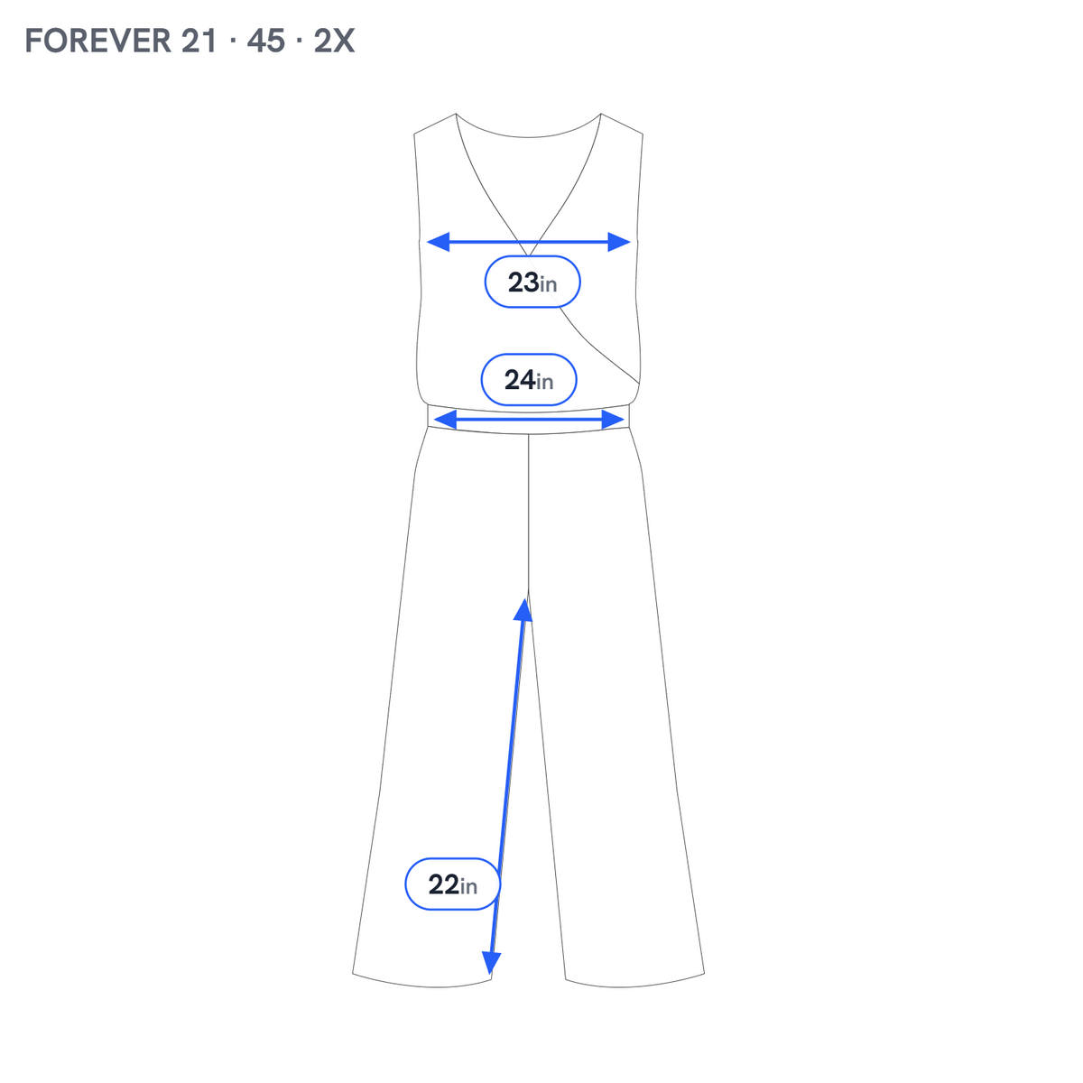 Forever 21 2X Jumpsuit Floral Wide Leg Pockets Belted Adjustable Strap FLO298E