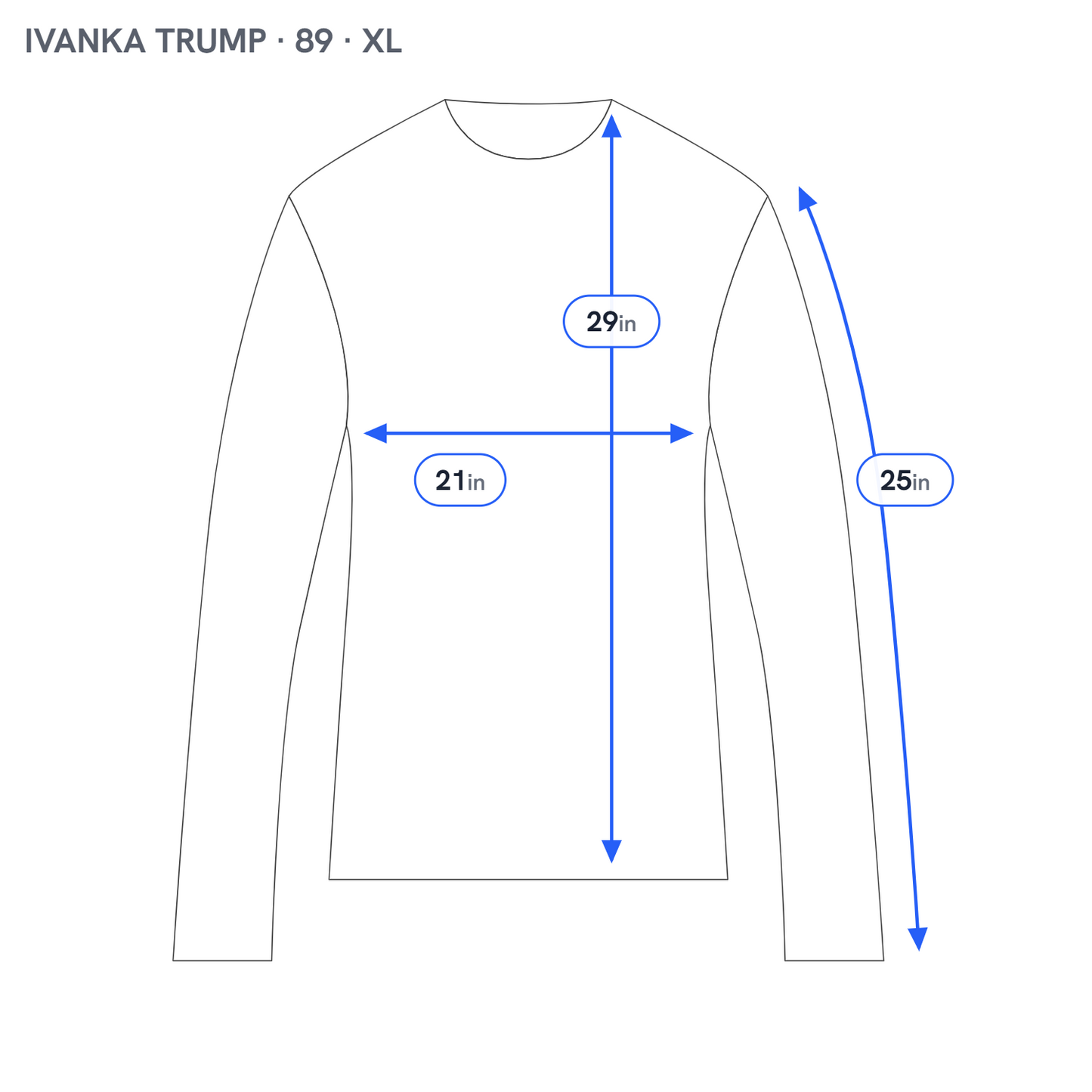 Ivanka Trump XL Black Knit Blouse Ruffle Accent Long Sleeve Stretch Top BLA6E