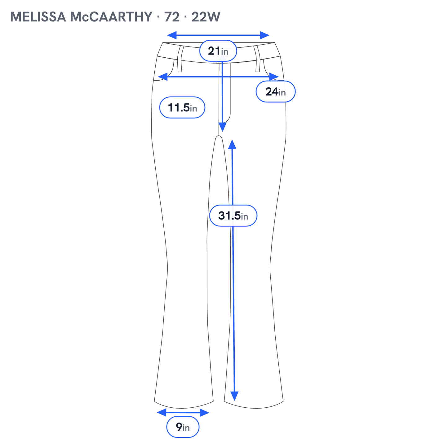 Melissa McCarthy Seven7 Jeans 22W Dark Wash Bootcut Embroidered Rhinestone BOO6E