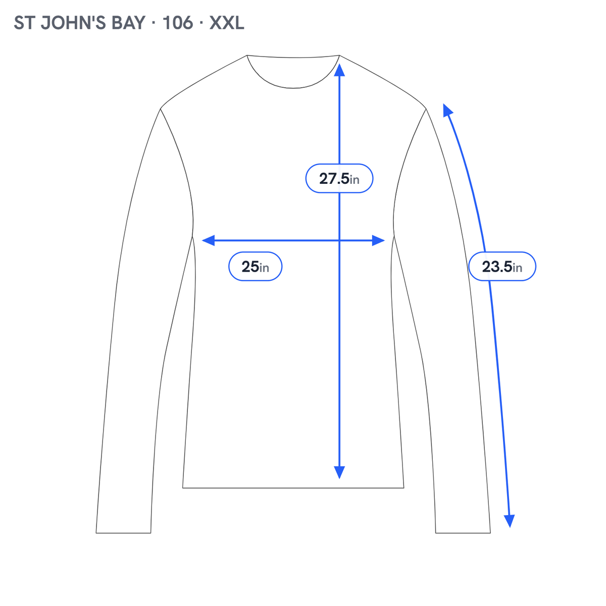 St John's Bay Marled Brown Sweater Jacket Full Zip High Neck Pockets Women XXL SWE25E