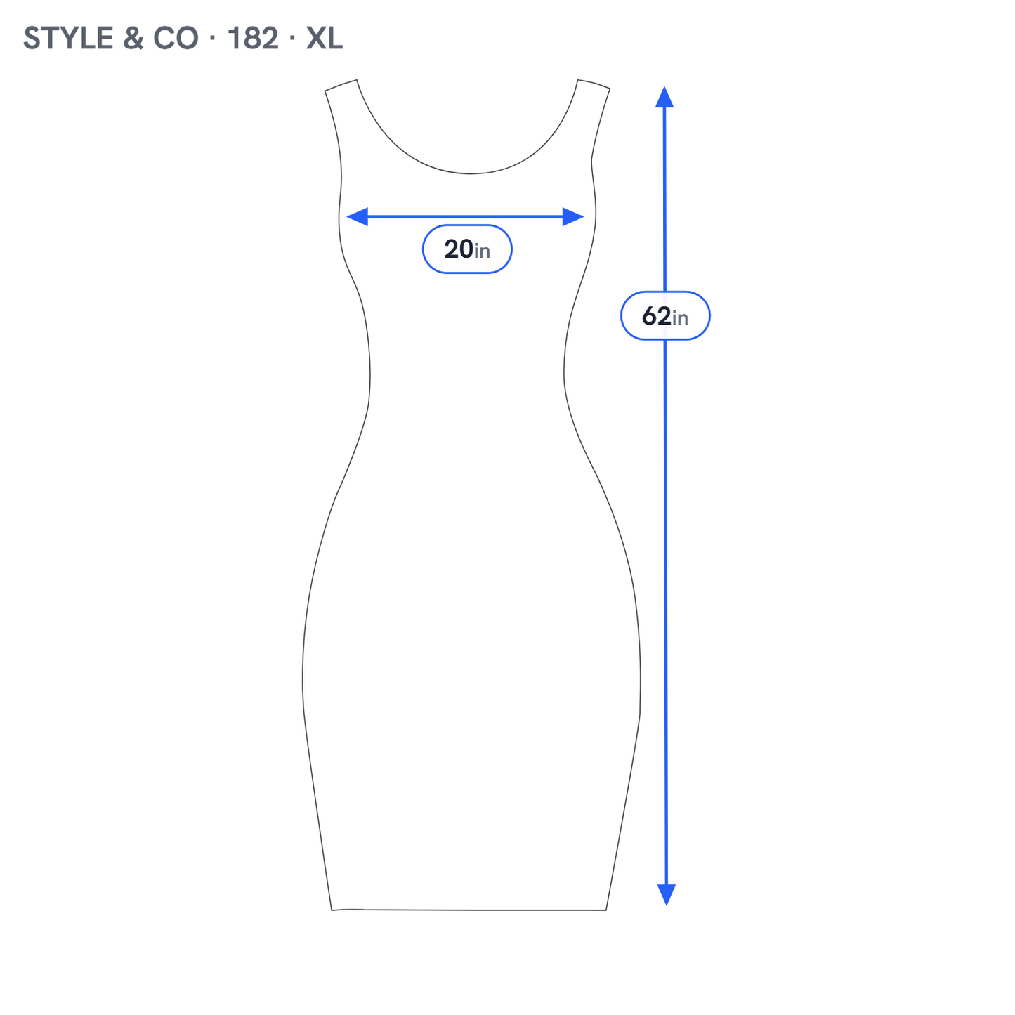 Style & Co XL Sundress Maxi Shift Geometric Floral Sleeveless VNeck Bra FLO176XE