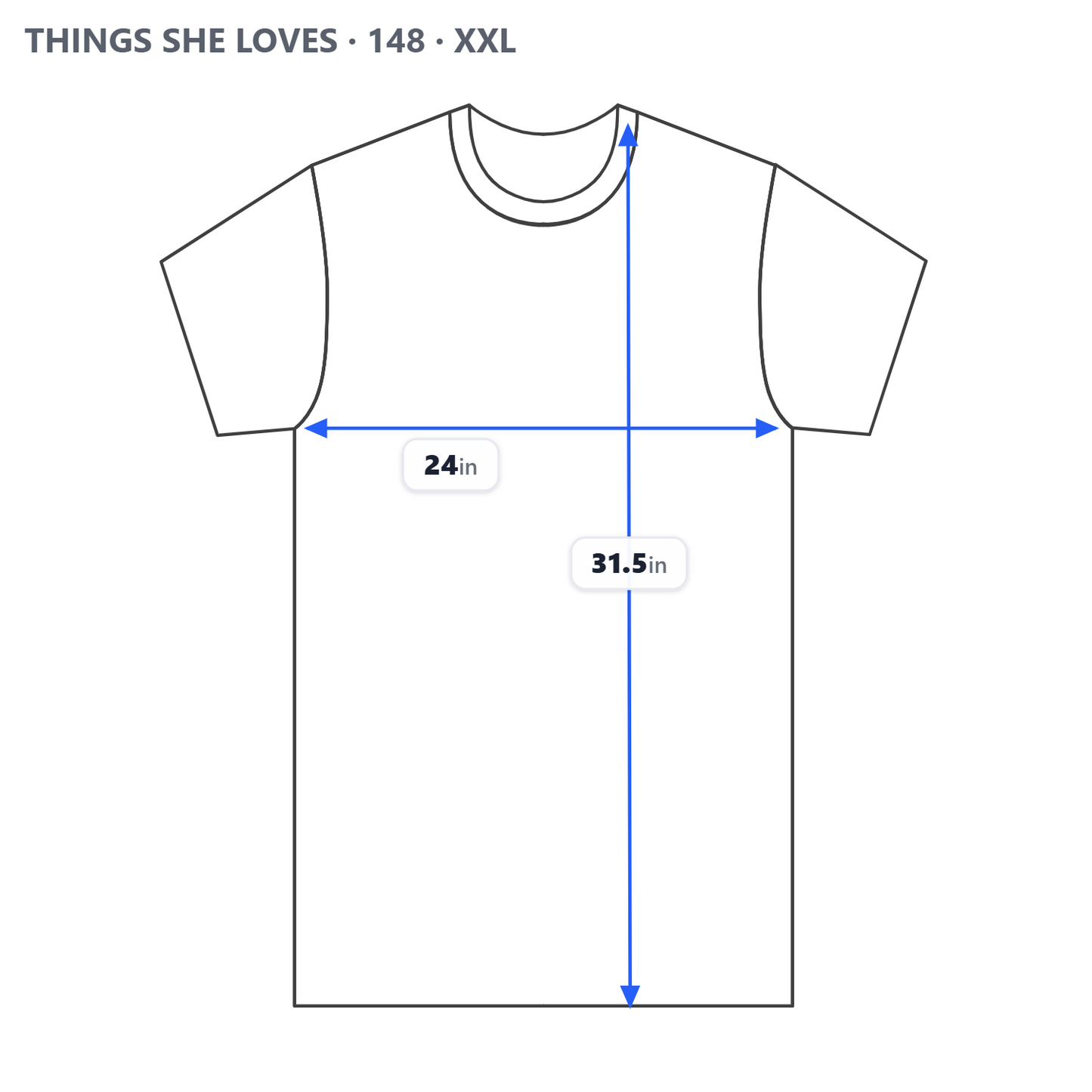 Things She Loves Womens XXL Tee Gray Chase Your Calling VNeck Short Sleeve GRA4E