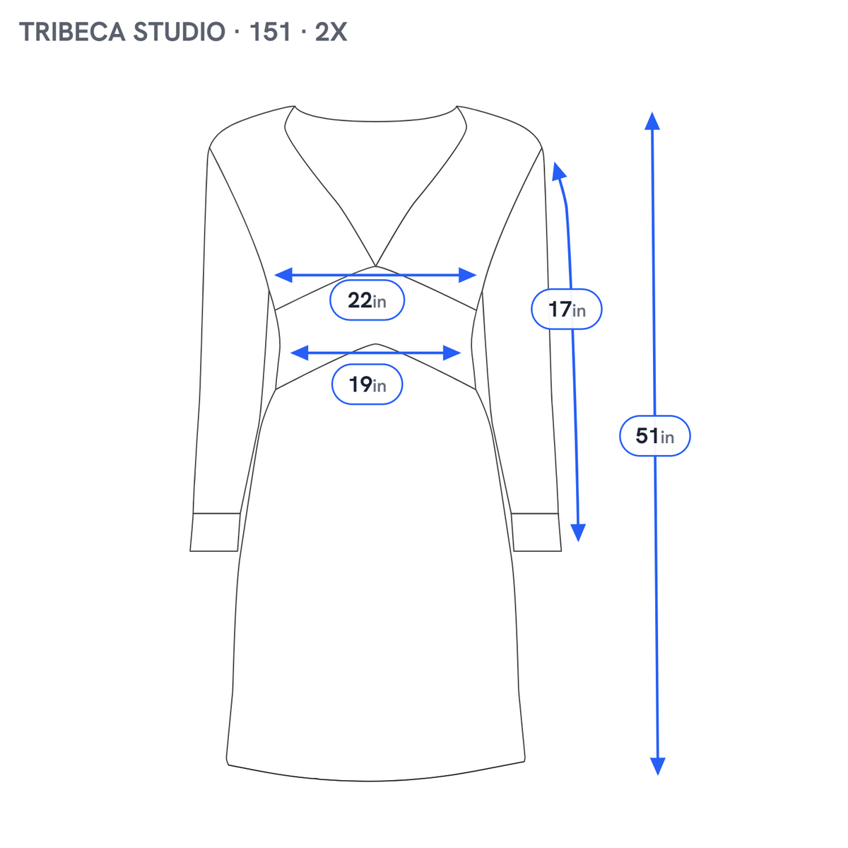 Tribeca Studio 4X Dress Plus Size Red Fit Flare Midi Belted V-Back 3/4 Sleeve RED45E