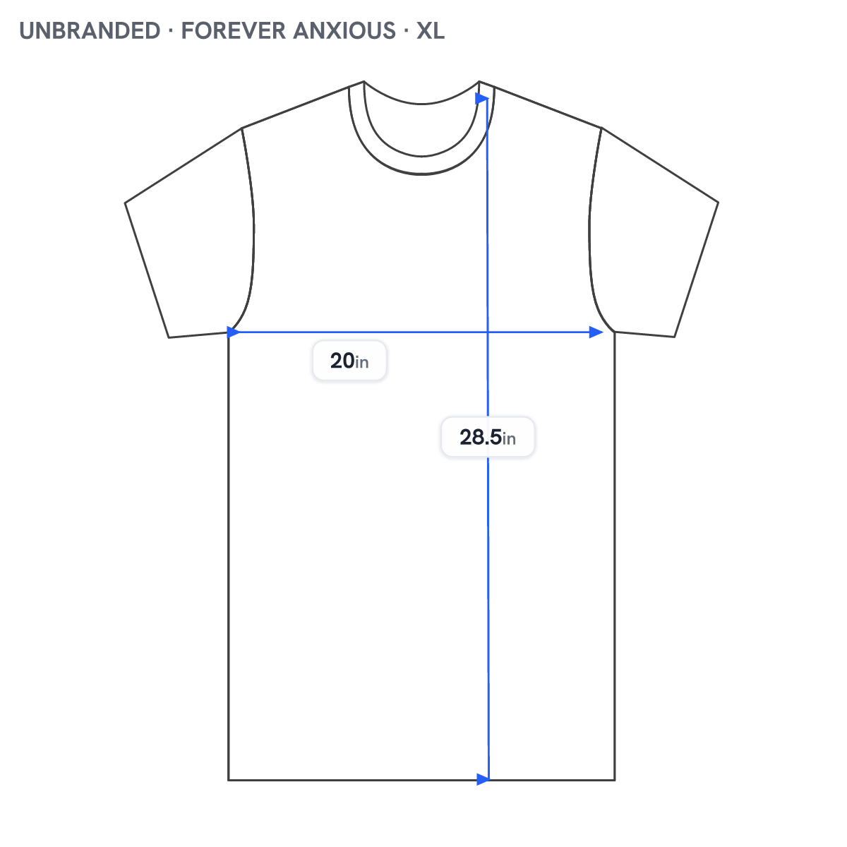 Forever Anxious Women's XL T-Shirt Paint Splatter Cotton Crew Neck NOV22XE