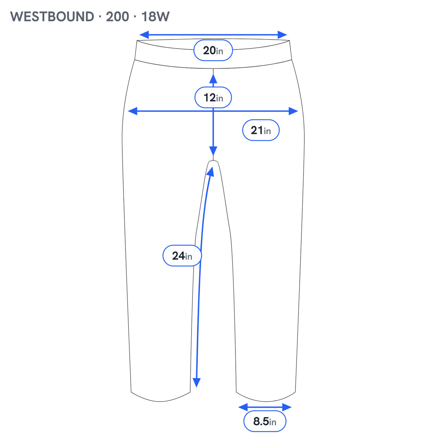 Westbound Womens 18W Capri Pants Tan Pull On Denim Elastic Waist Stretch CAP16E
