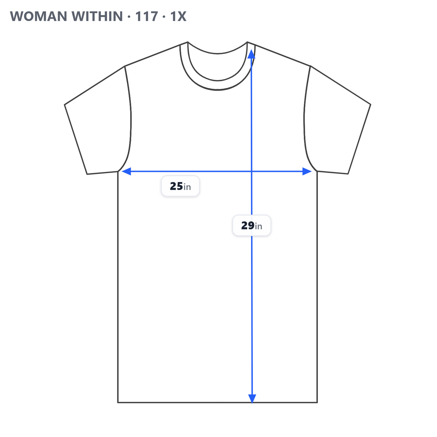Woman Within Hello Spring Tee 1X Plus Multicolor Floral Cotton Crew Neck FLO205E