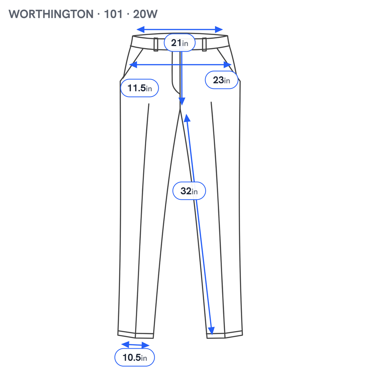 Worthington Womens 20W Black Dress Pants Straight Leg Stretch Business Casual BLA48E
