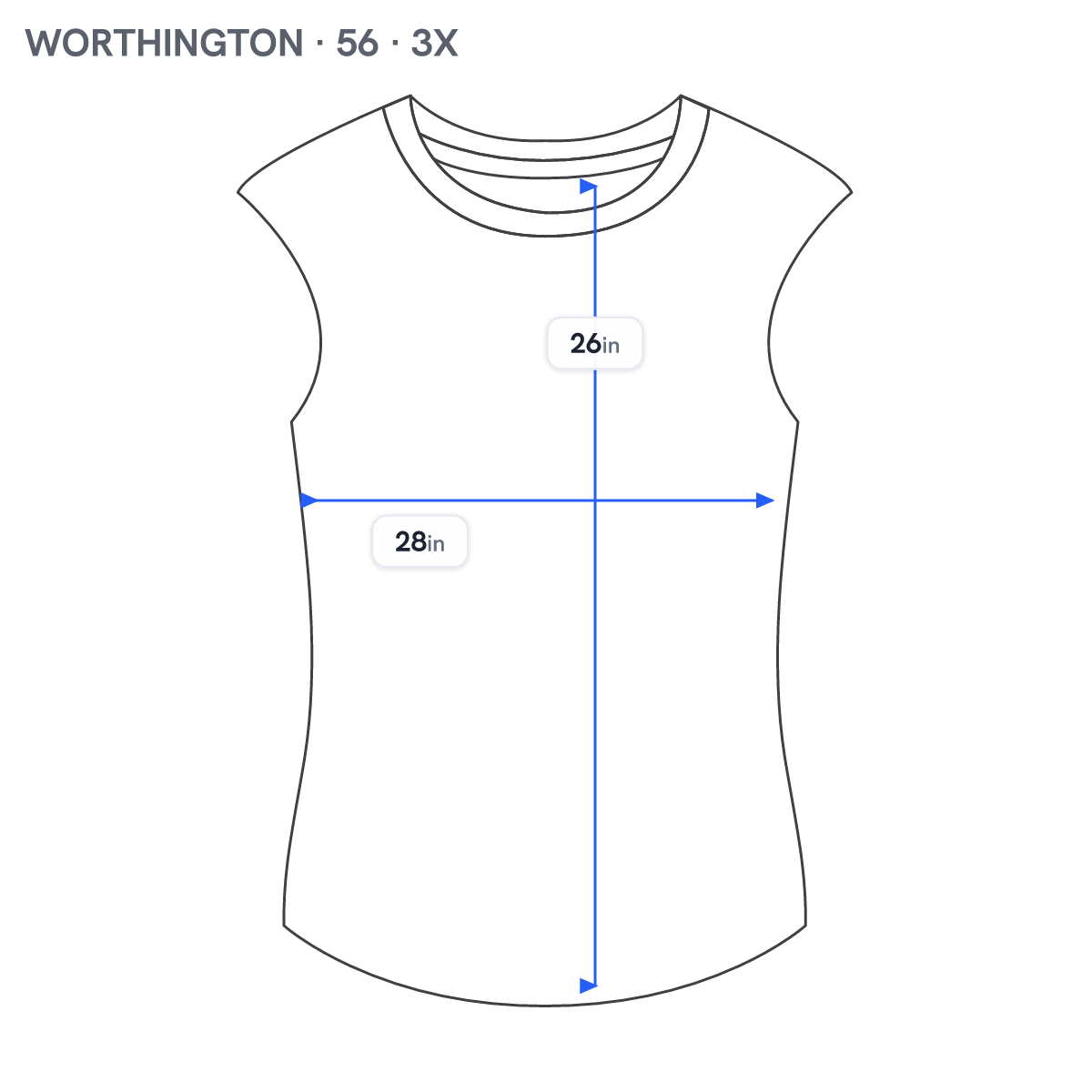 Worthington Top 3X Brown Sleeveless V-Neck Blouse Plus Size Casual BRO47E