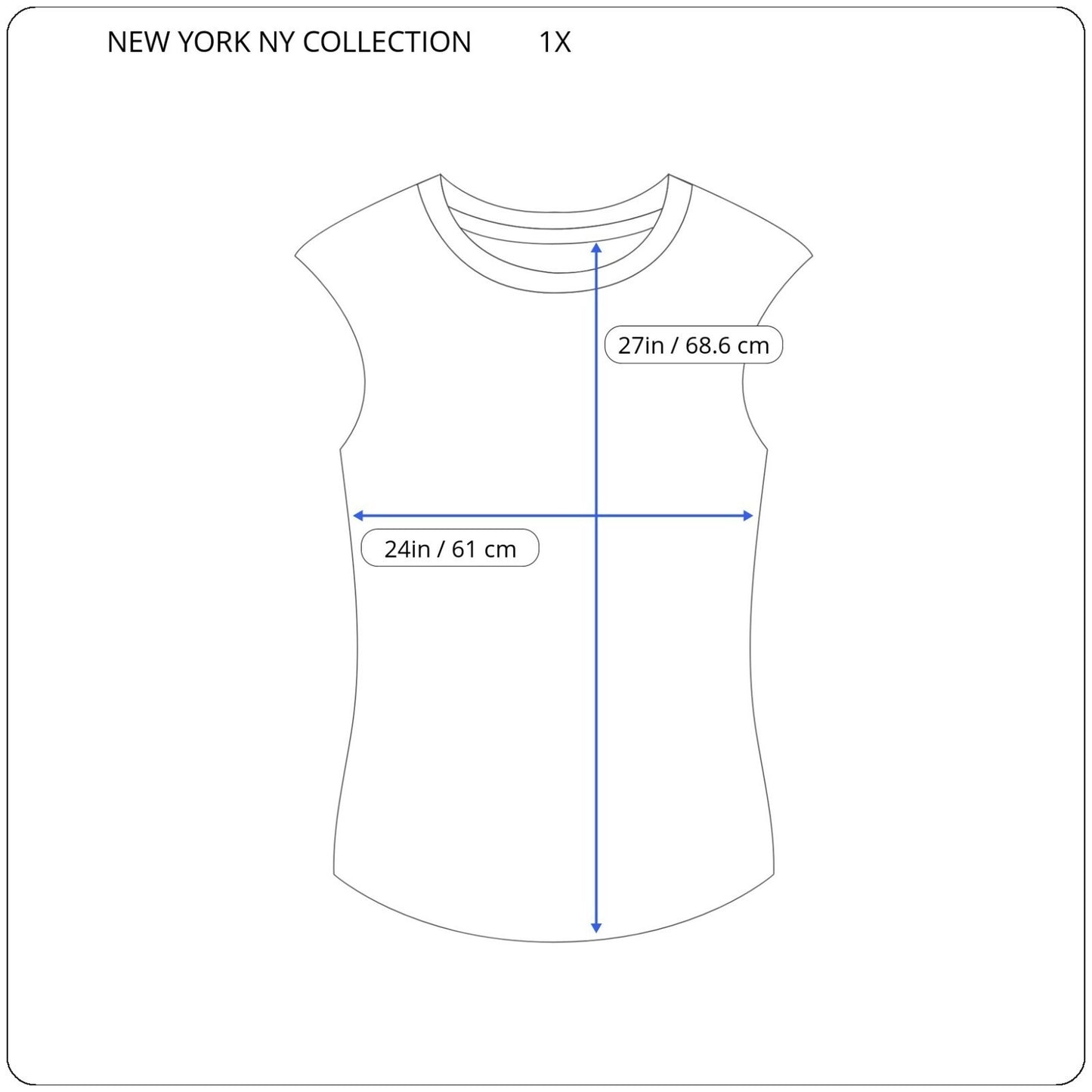 NY Collection 1X Plus Size Top Brown Ruffle Tiered Sleeveless Stretch Blouse