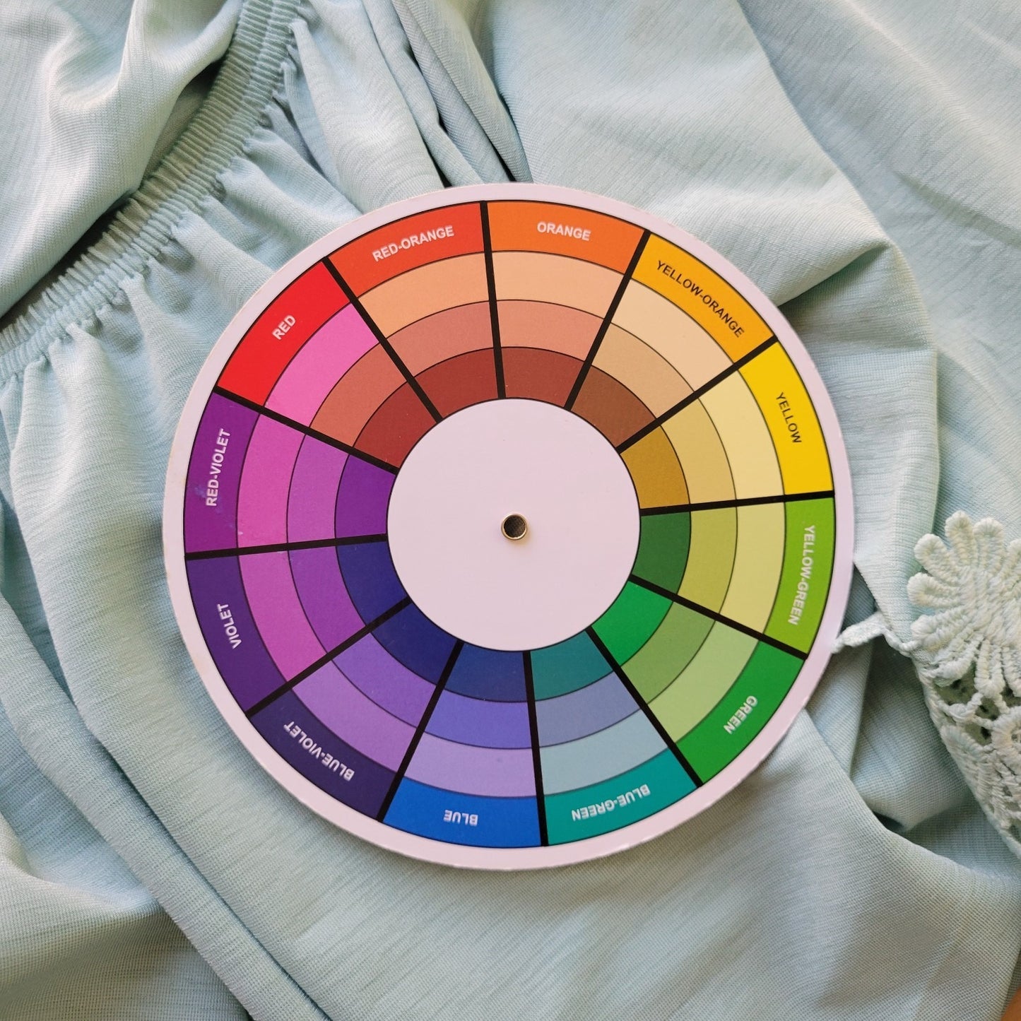 Win Win Womens Top L XL Tunic Bell Sleeve Blue On Off Shoulder Boho Festival