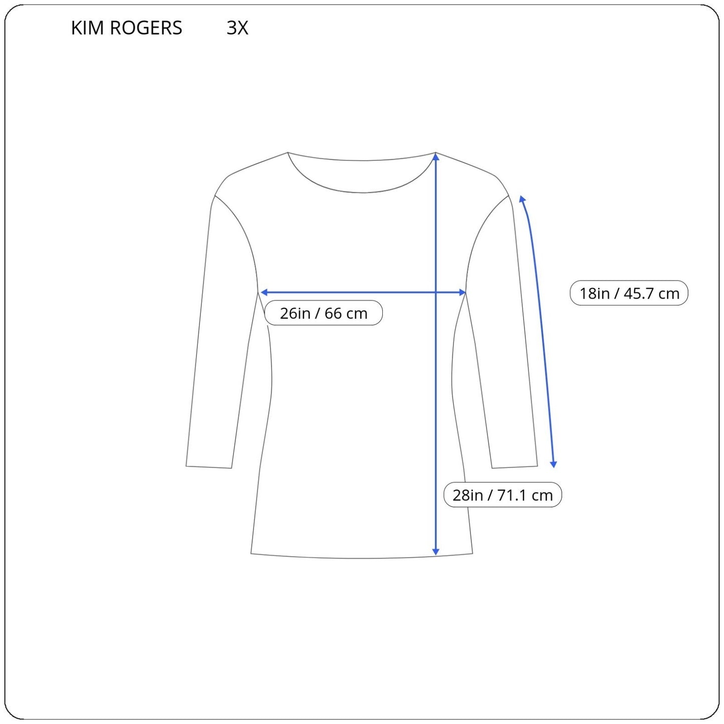 Kim Rogers Womens Top 3X Plus 3/4 Sleeve Pink Orange Floral Button Up Casual