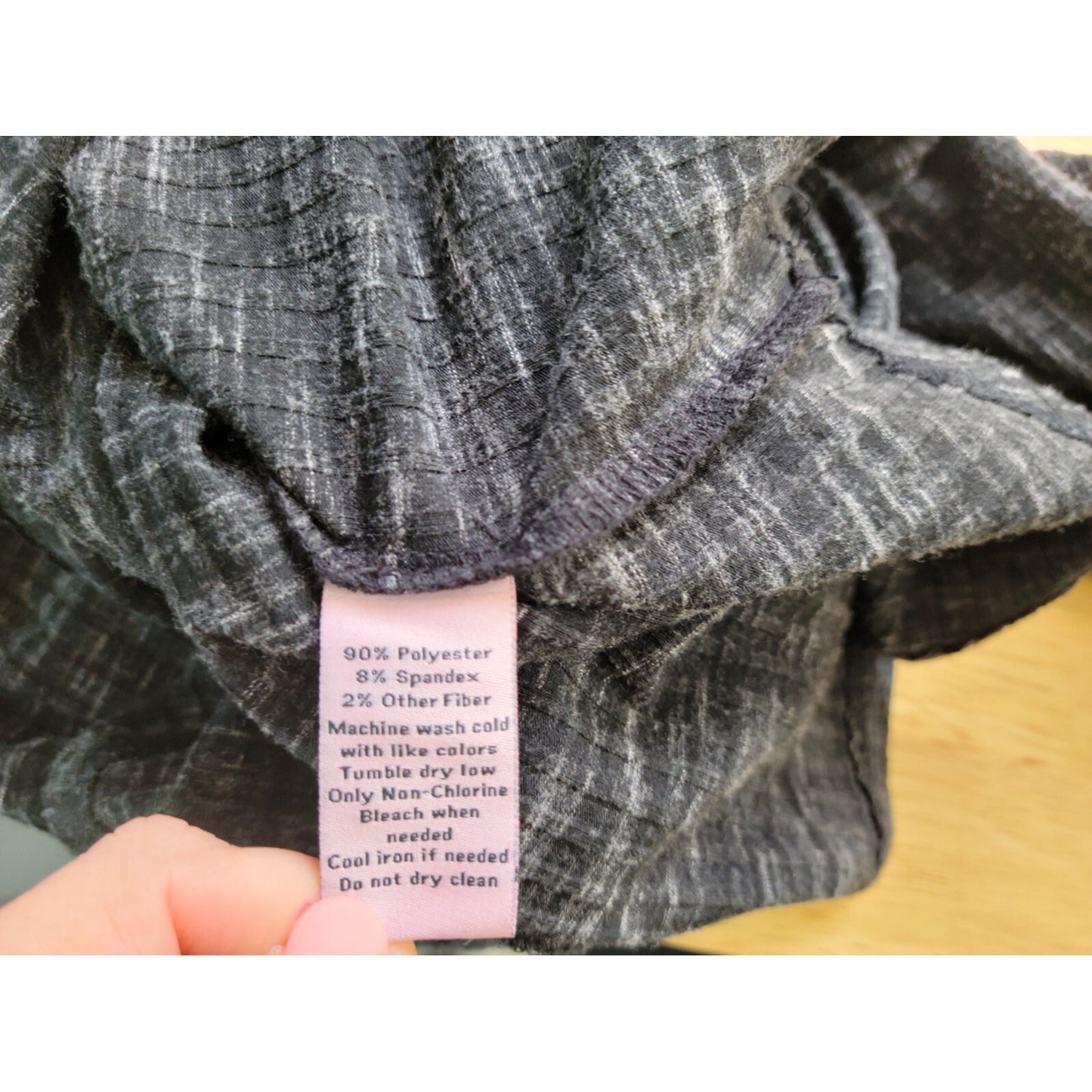 Juicy Couture Women Top Extra Large XL Long Sleeve Pullover Black Stretch Casual