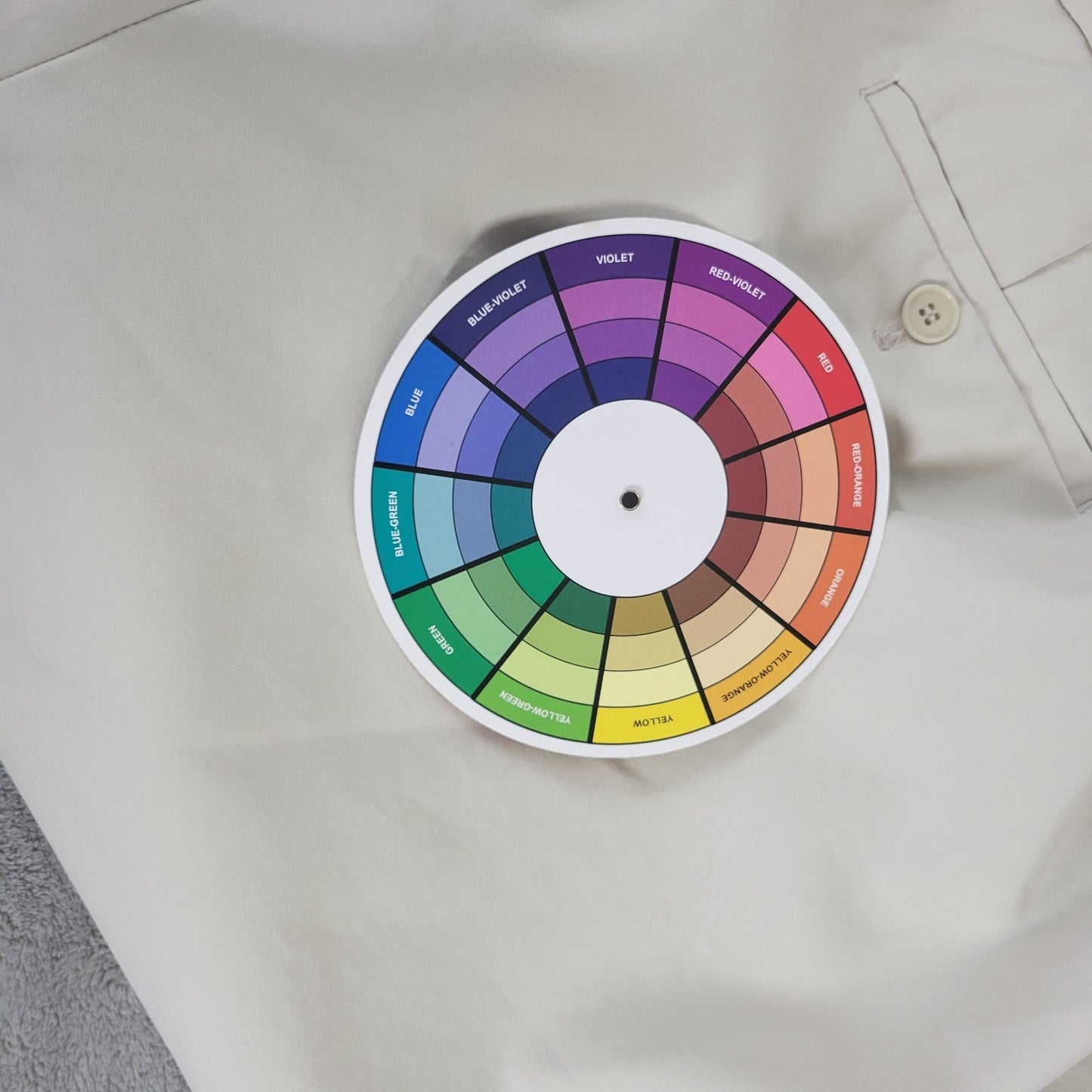 Talbots Womens Pants 20W Plus Heritage Straight Leg Off White Zip Fly Pockets