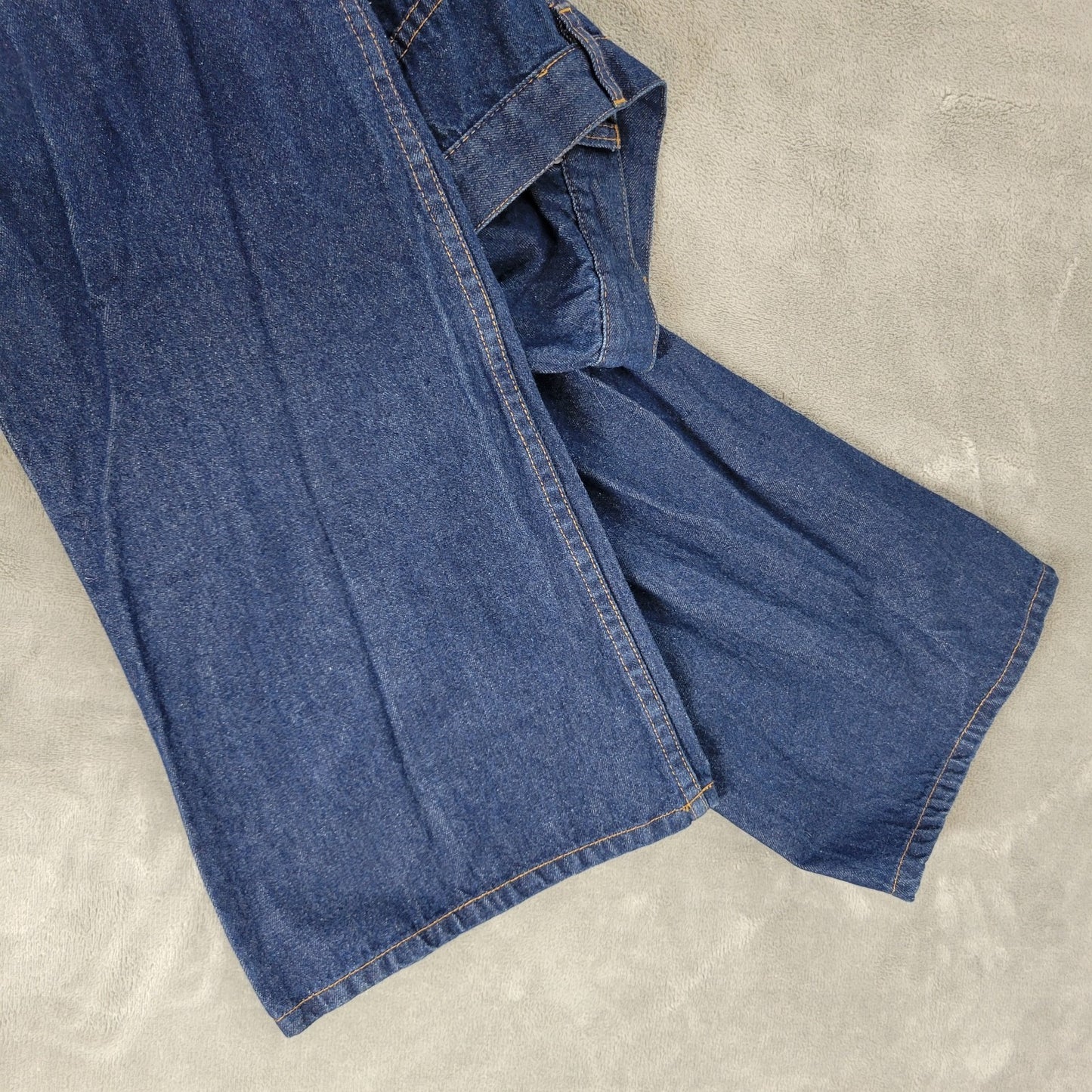 Chadwicks Womens Jeans 16T Tall Boot Cut Dark Blue Denim Wash Cotton Pockets