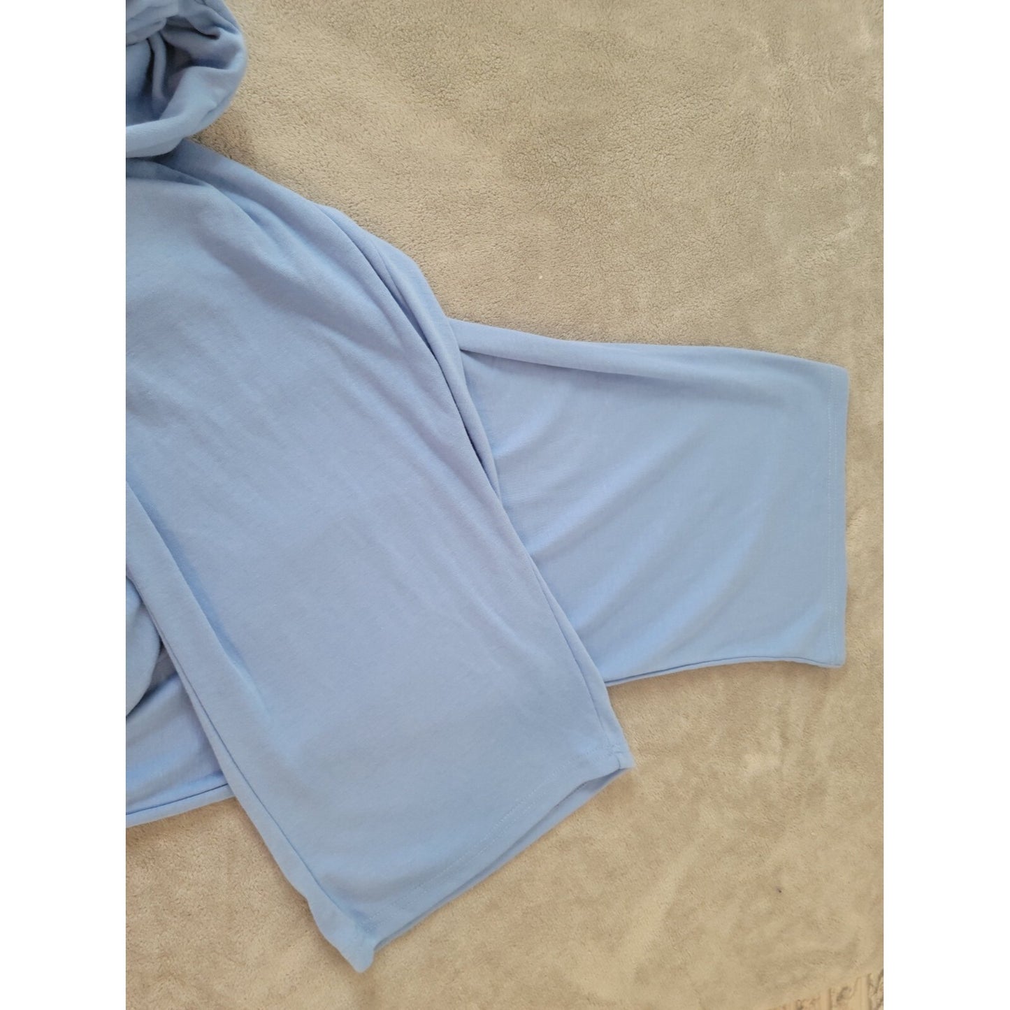 Woman Within Women Pants 3XP Plus Petite Jogger Blue Comfort Waist Loungewear