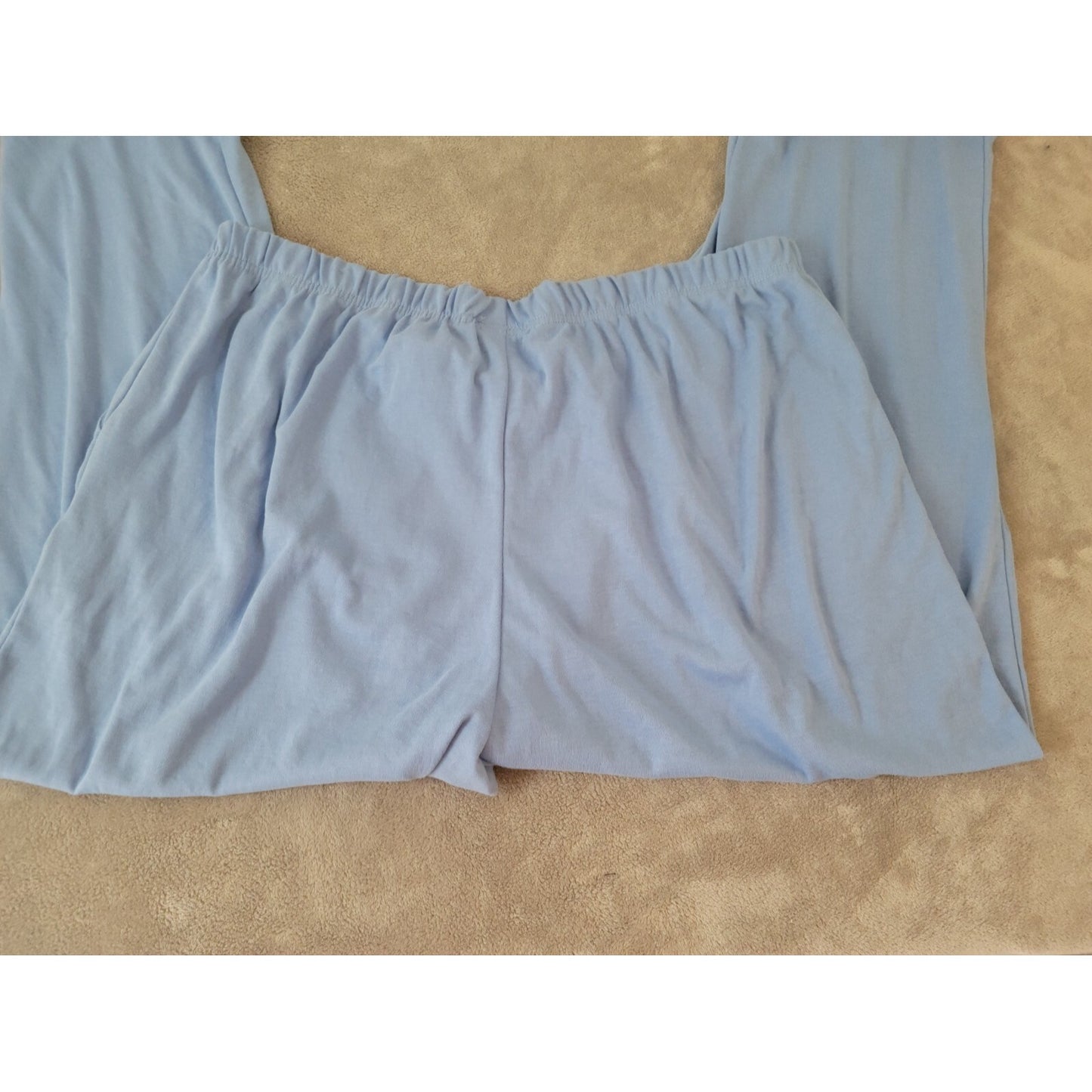 Woman Within Women Pants 3XP Plus Petite Jogger Blue Comfort Waist Loungewear