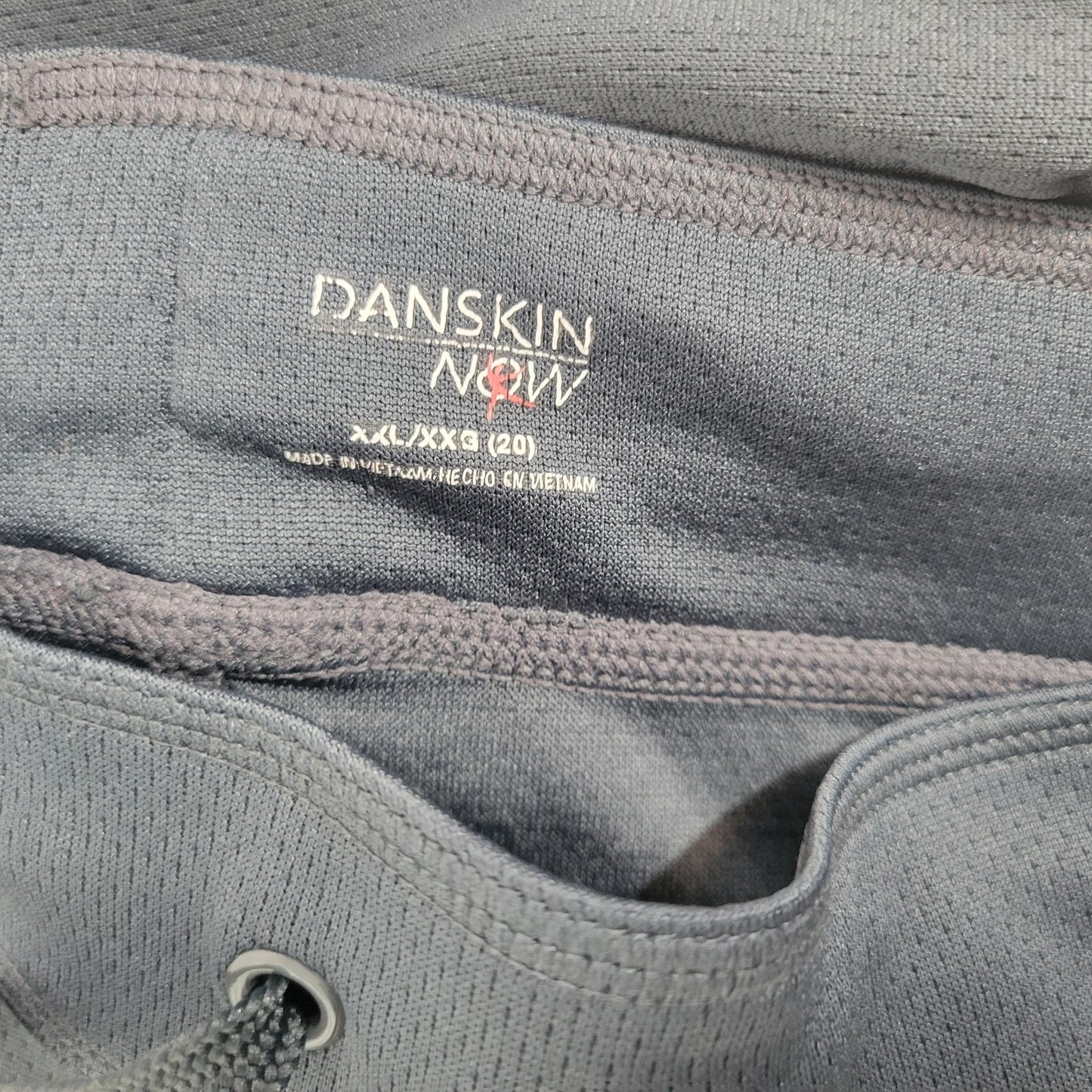 Danskin Now Womens Pants XXL 20 Plus Jogger Pull On Black Comfy Pockets Active