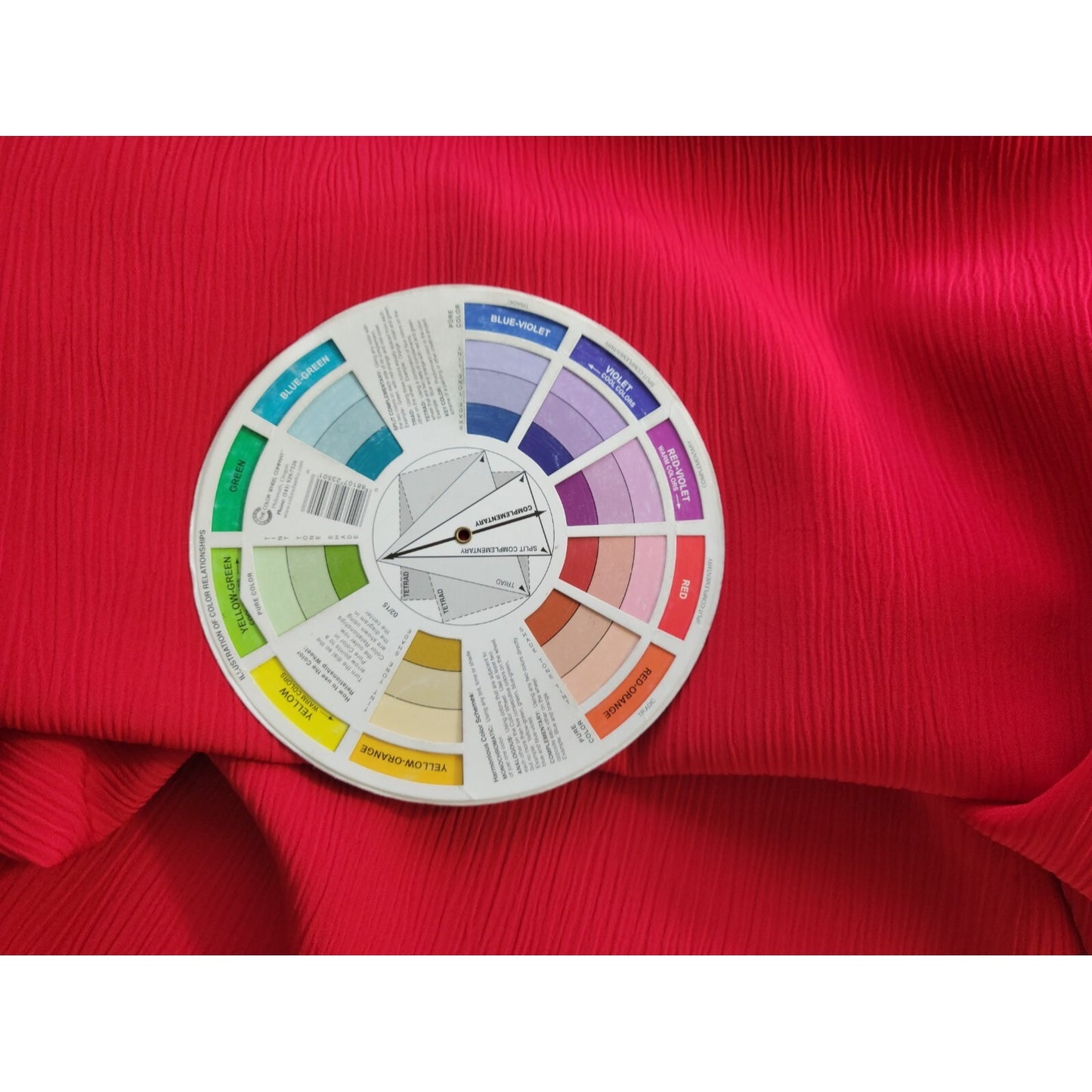 Maggie Barnes Womens Top 22W Plus Short Sleeve Crepe Keyhole Red Polyester